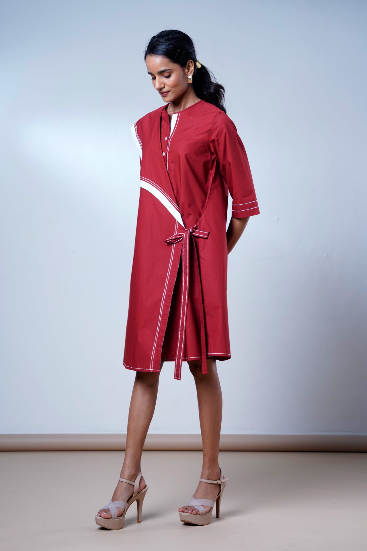 Brick Aster – Modern Angle Dress