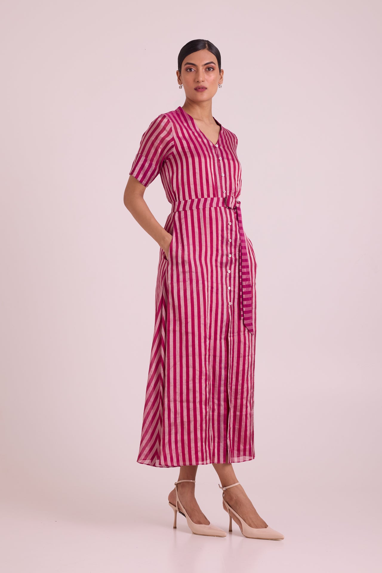 Miramar - Button Down Long Dress