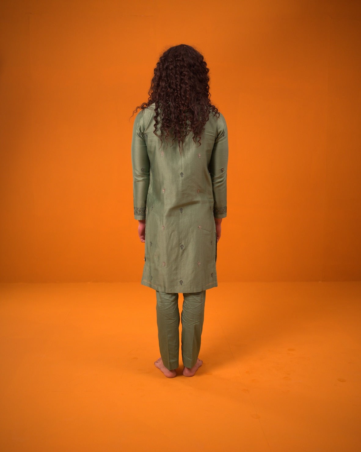 Side by side Kurta Set