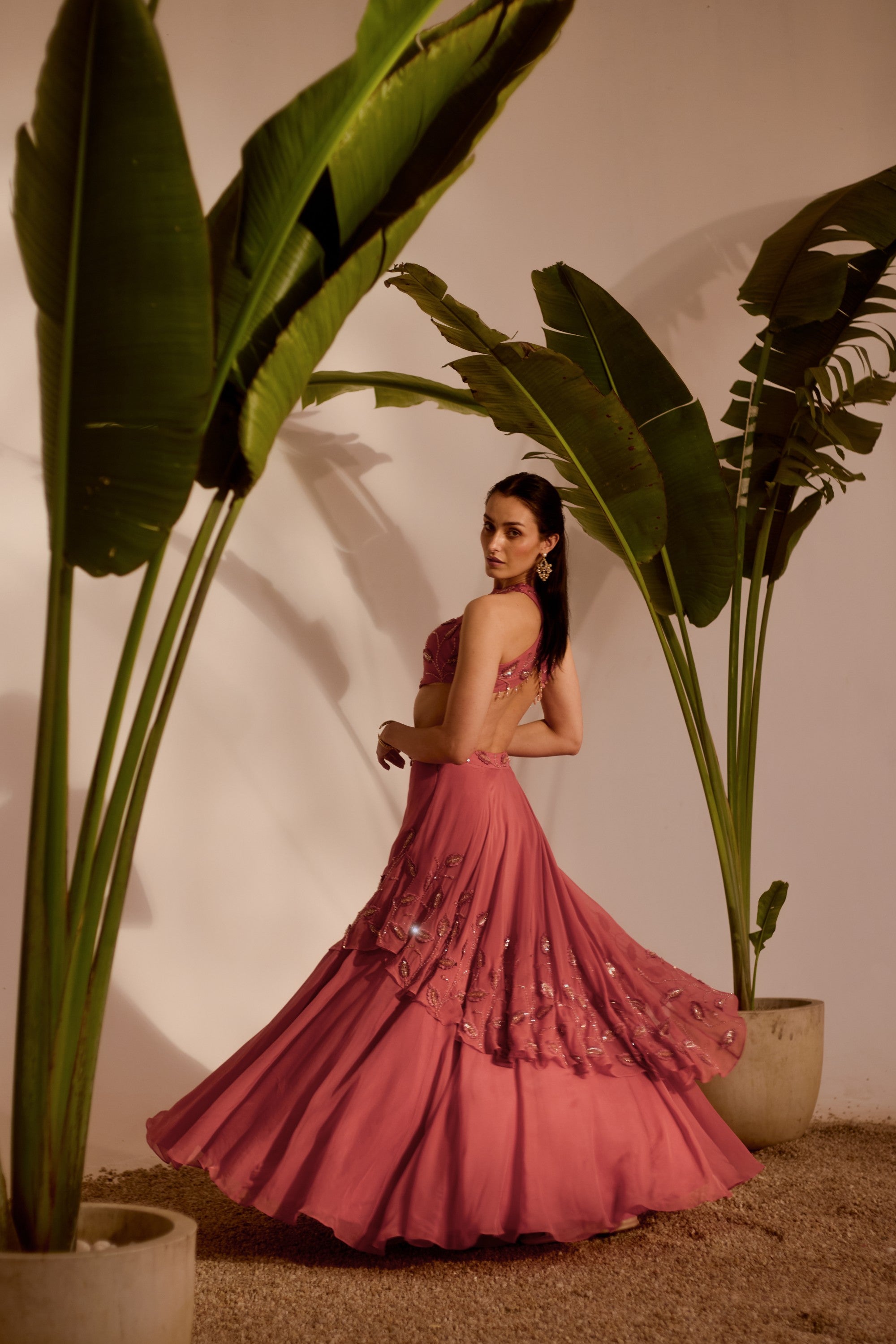 Nia Drape Lehenga