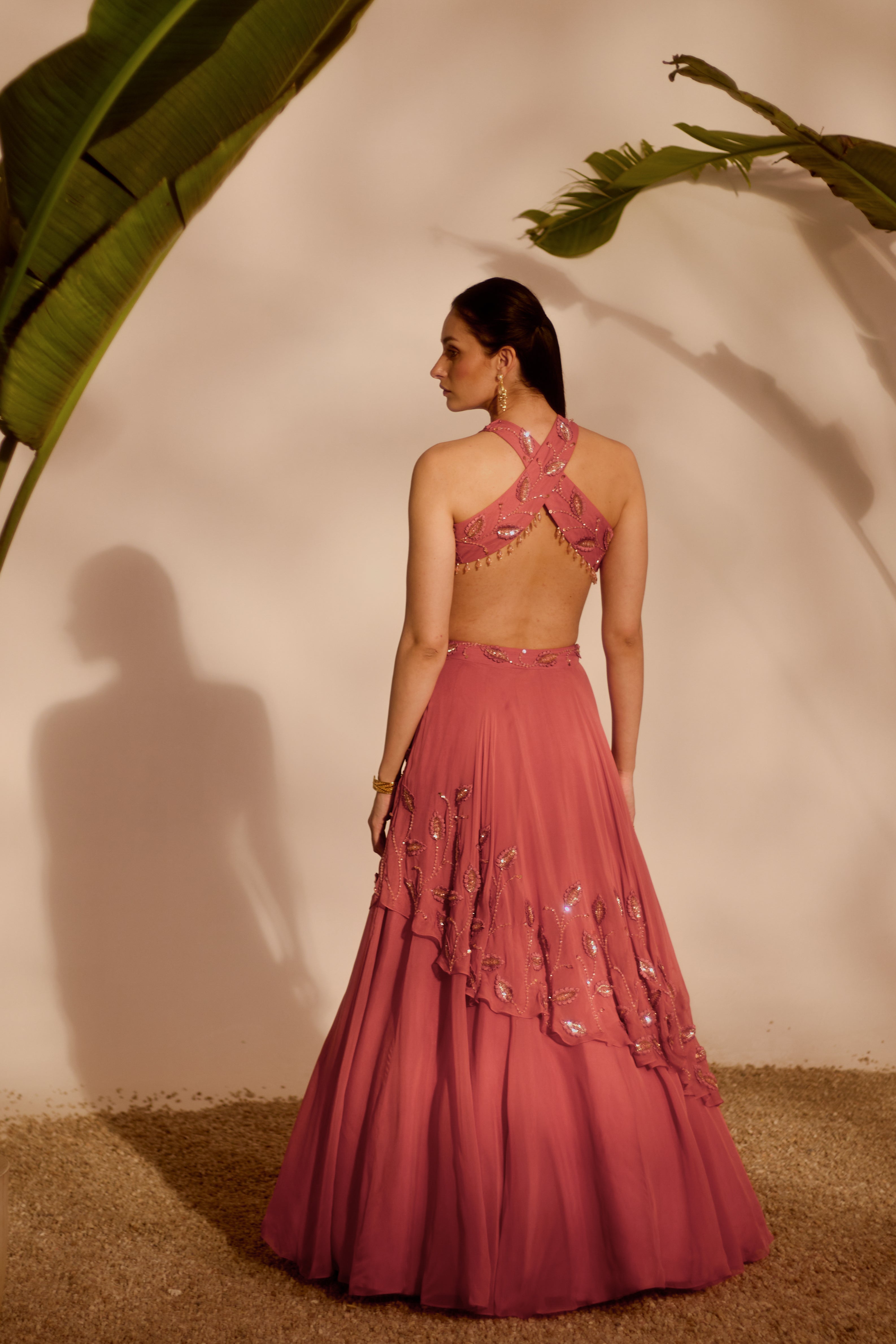 Nia Drape Lehenga