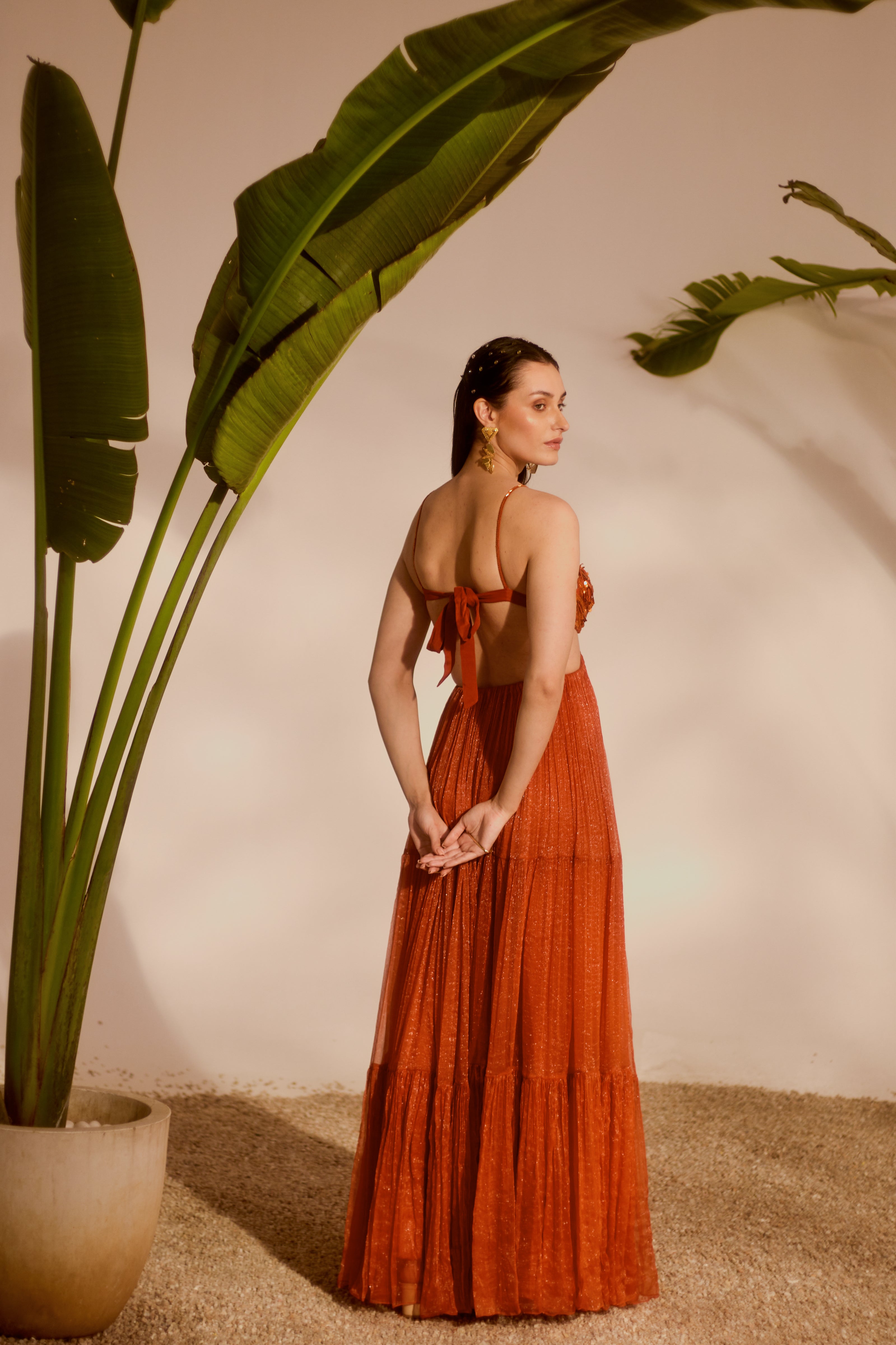 Aloha Tiered Gown