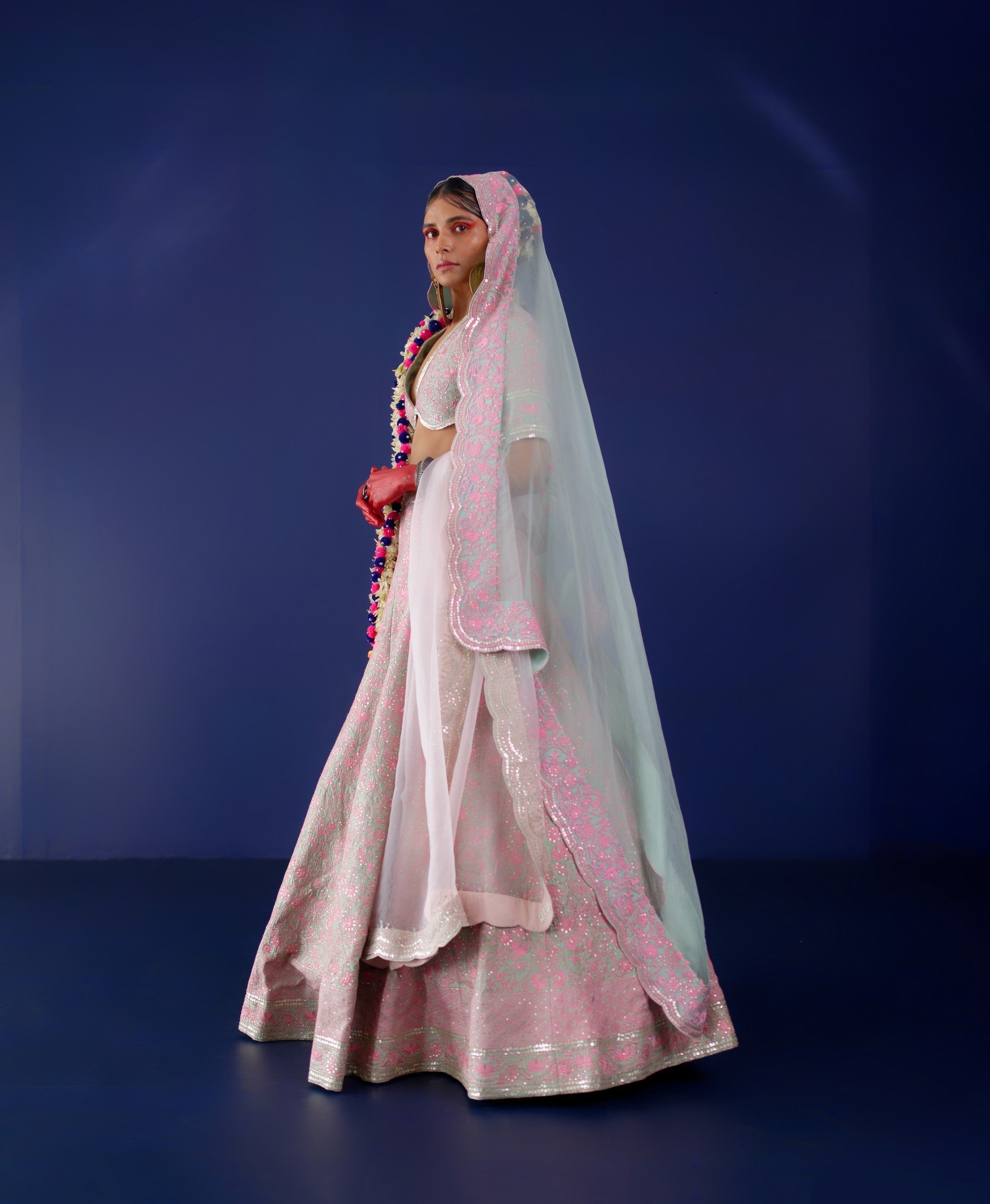 Sindoori Lehenga Set