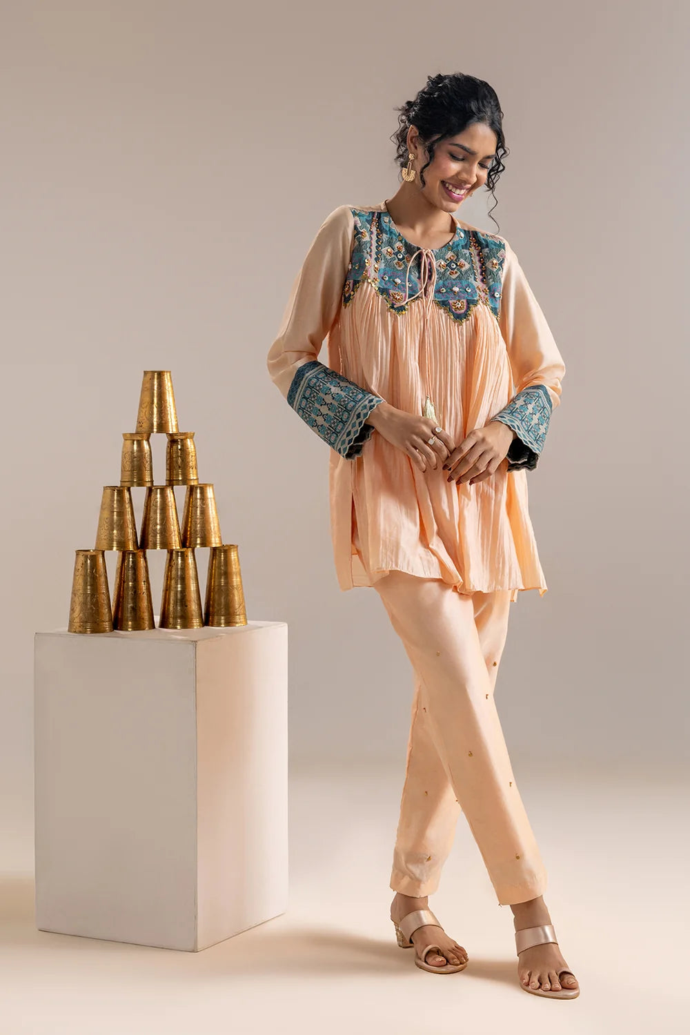 Orani Appliquéd Co-ord Set