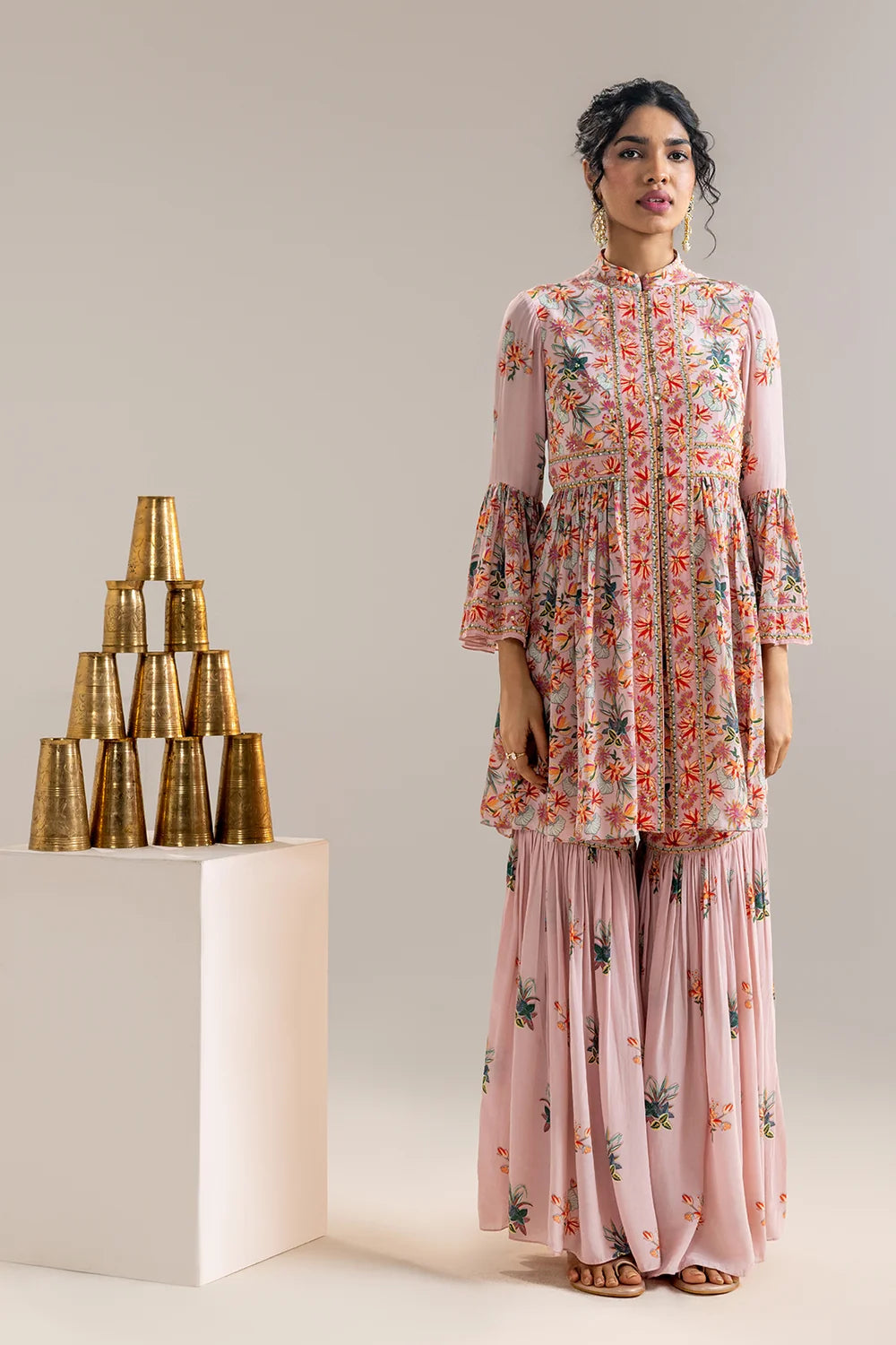 Aarani Embroidered Sharara Set