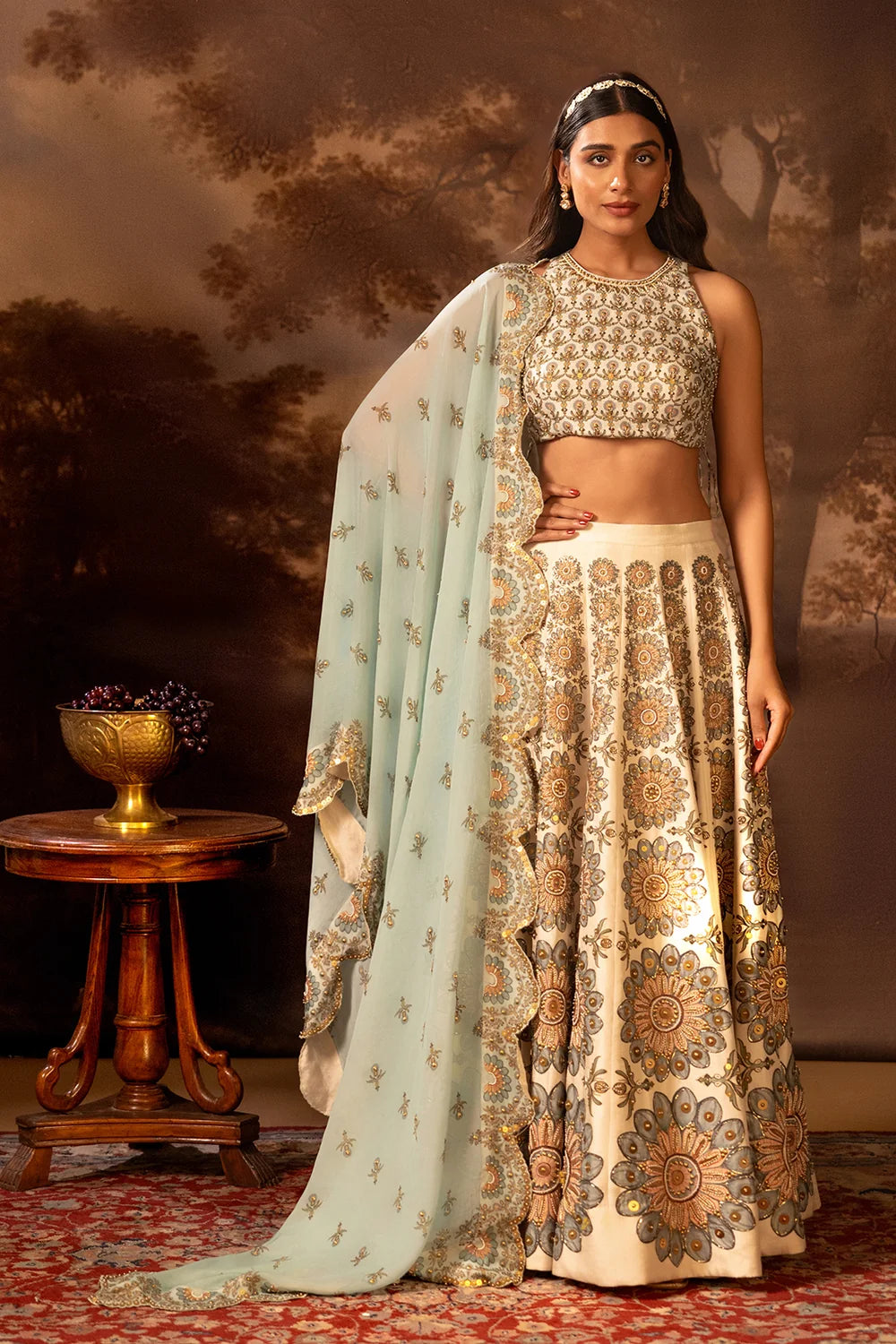 Eraya Embroidered Lehenga Set
