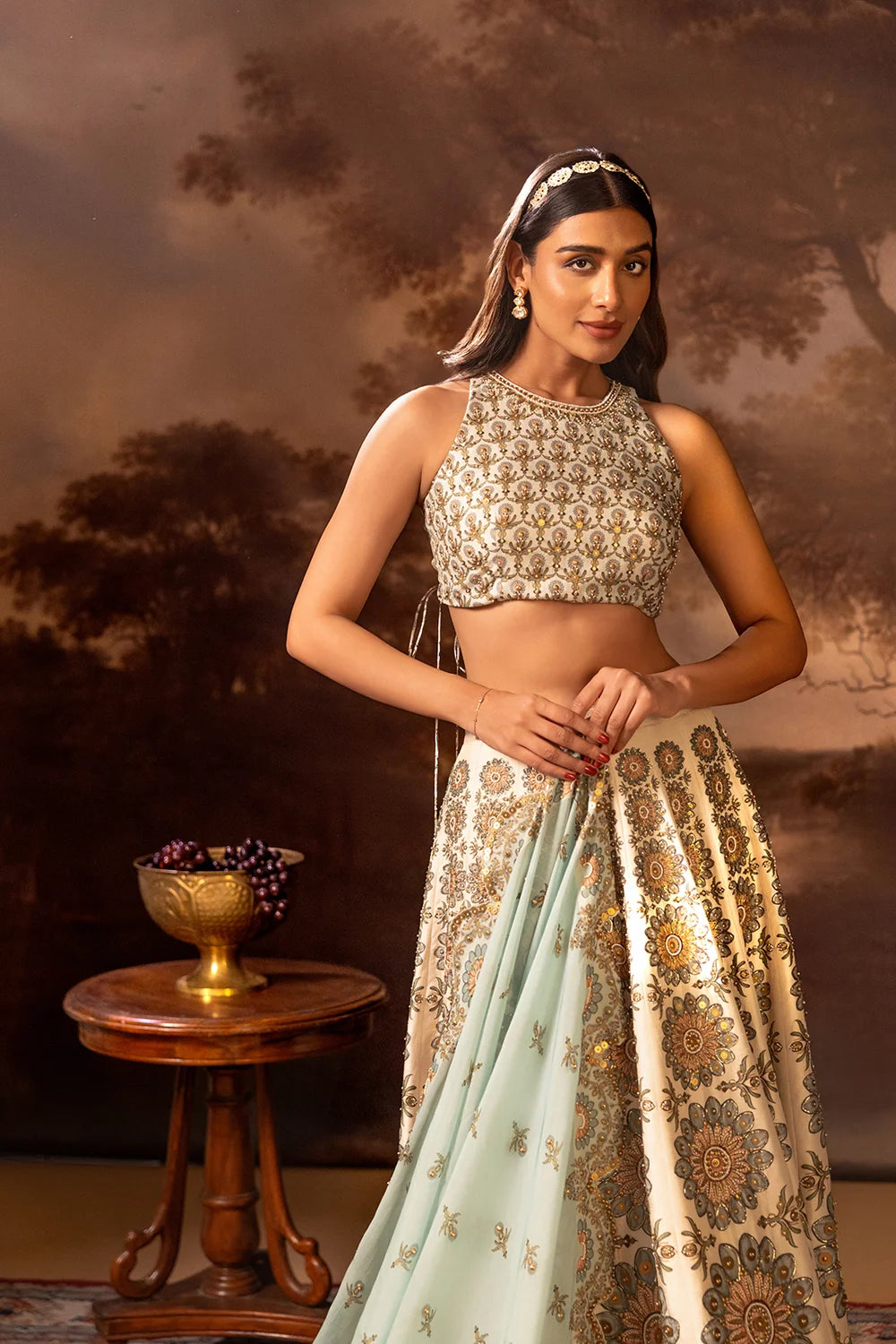 Eraya Embroidered Lehenga Set