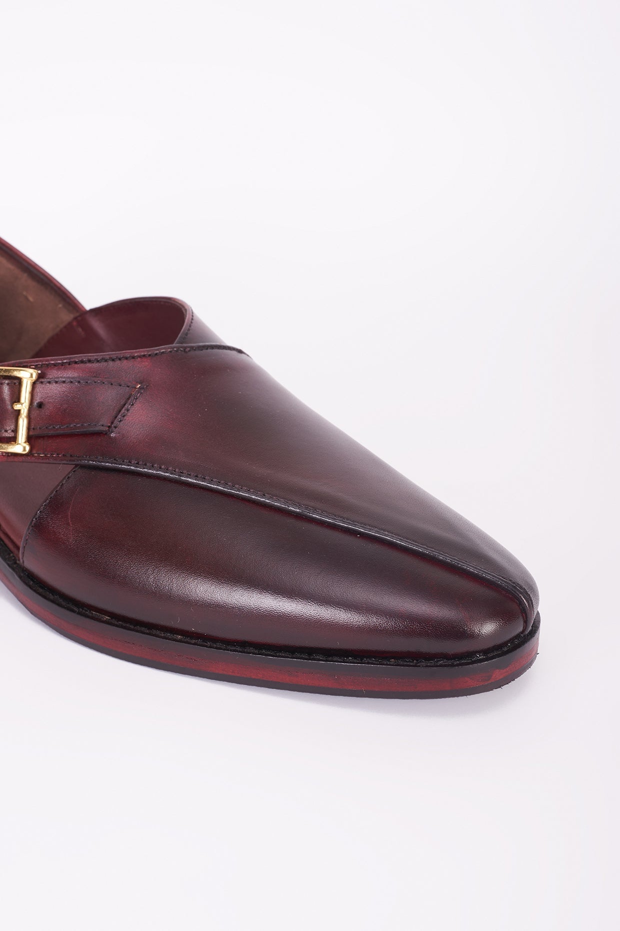 Tan classic Italian leather peshawari sandal