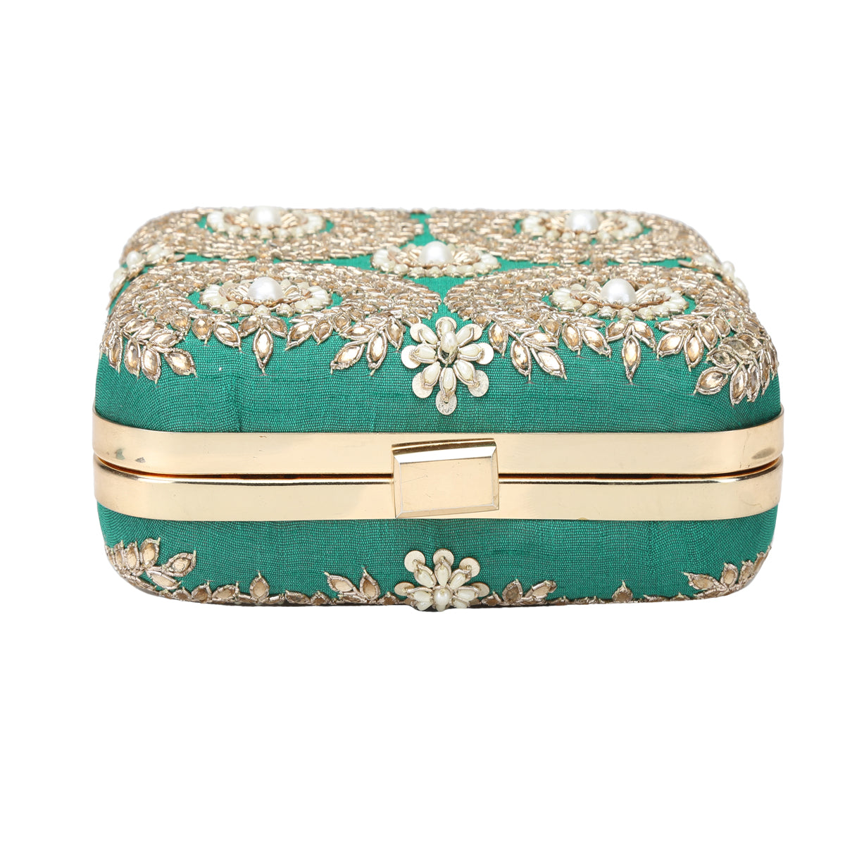 Green lush clutch