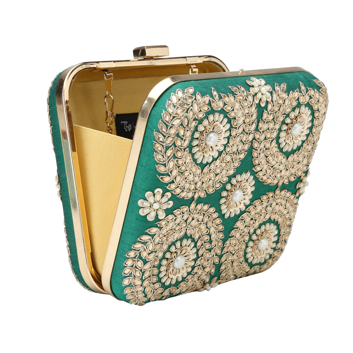 Green lush clutch
