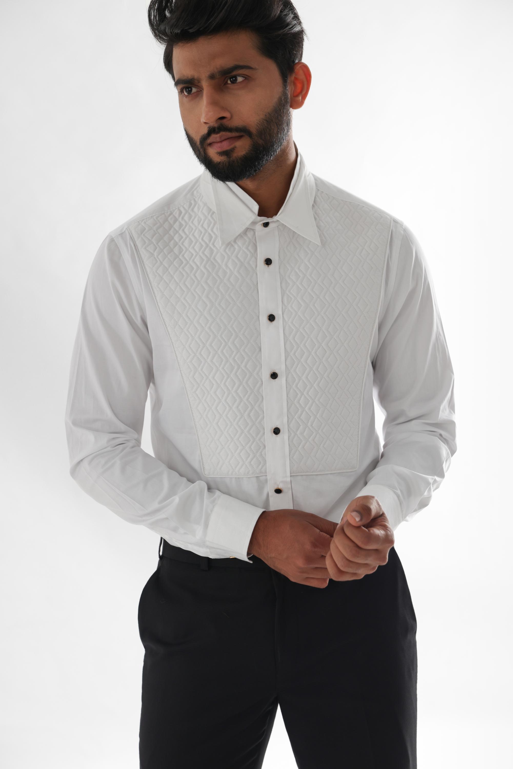SHIRT- DAIMOND QUILTING