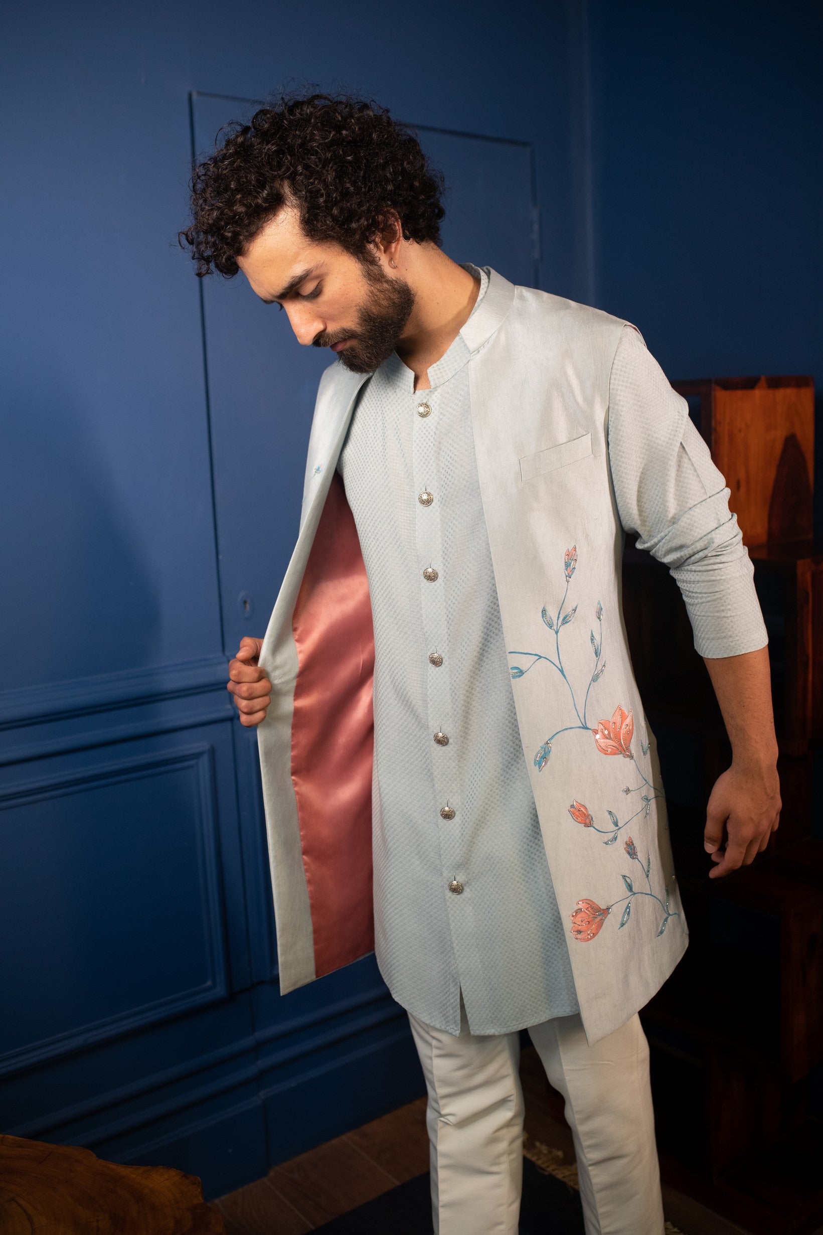 Hawaiian ocean shrug set