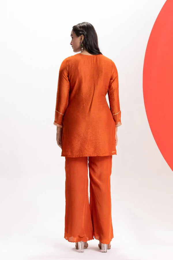 ORANGE FESTIVE 2-PIECE SET