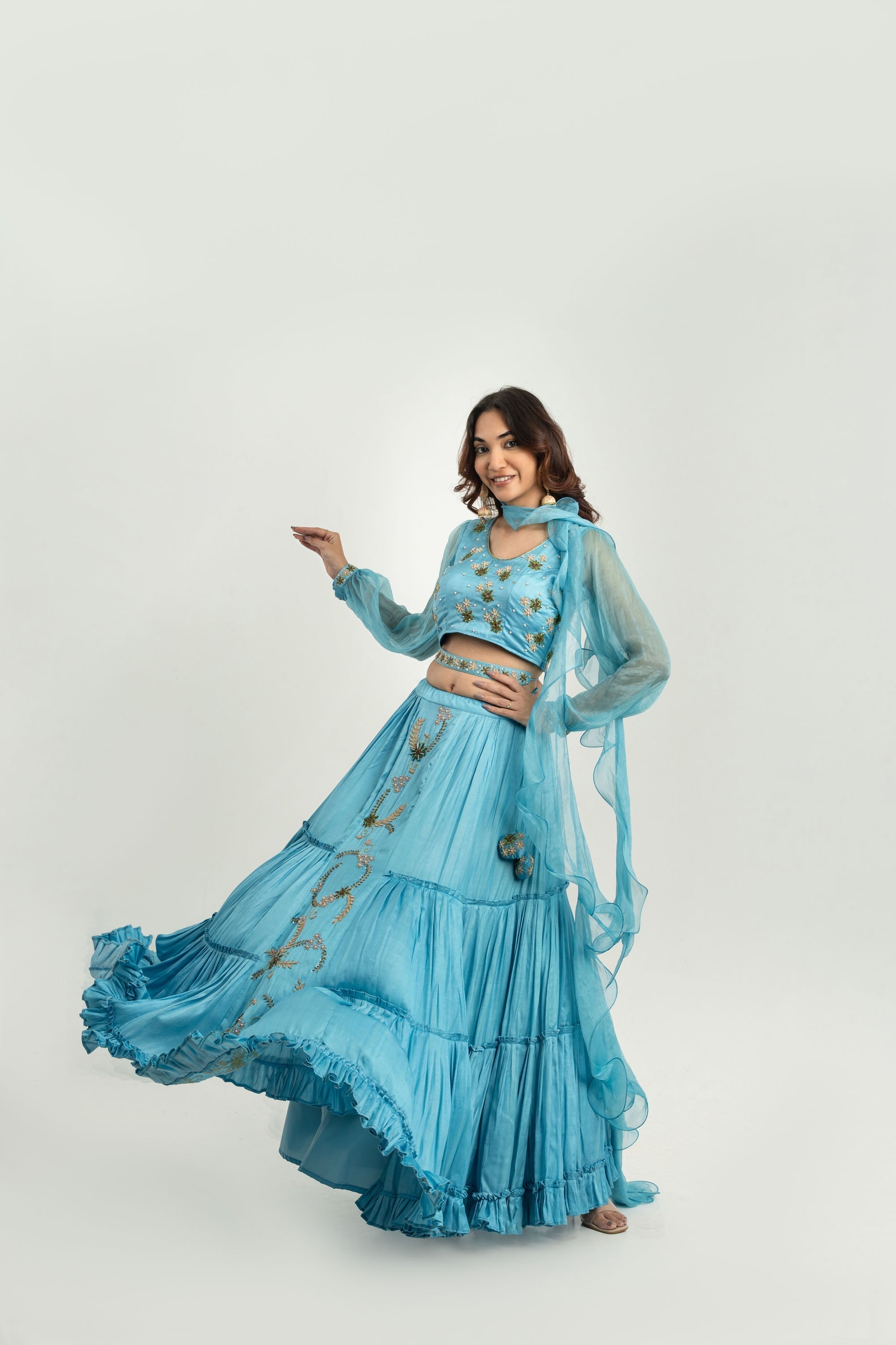 SKY DREAM LEHNGA SET