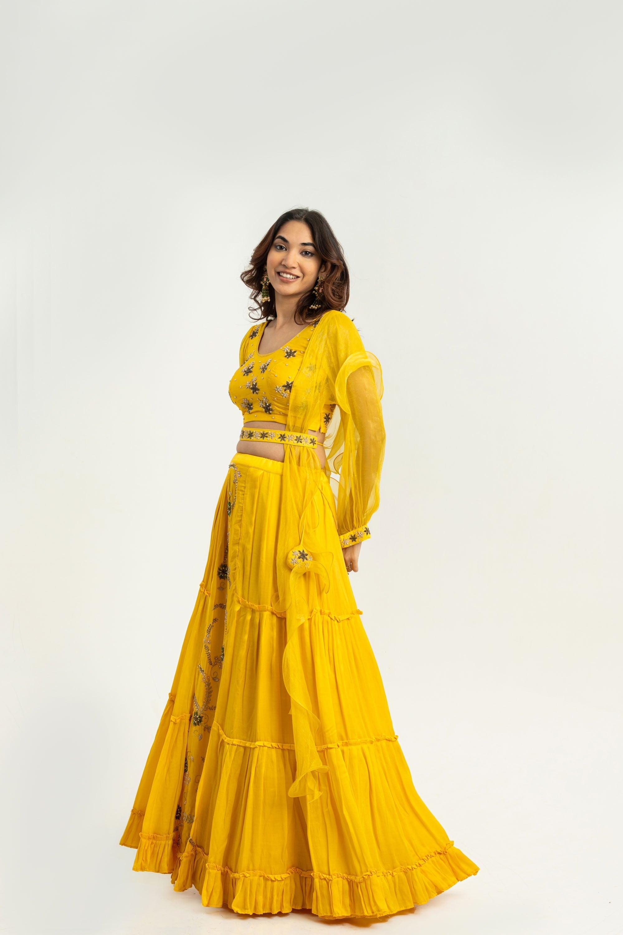 YELLOW DREAM LEHNGA SET