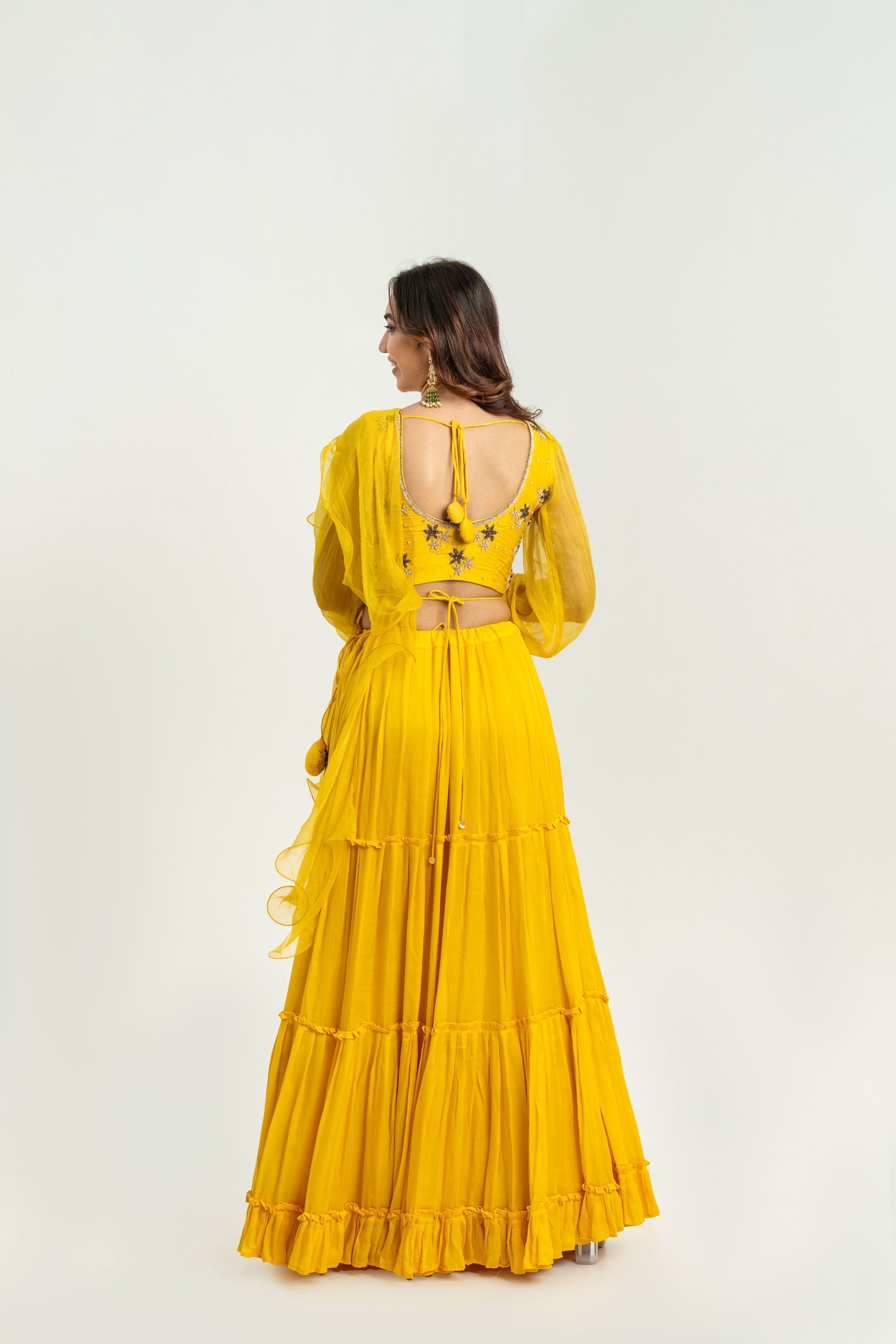 YELLOW DREAM LEHNGA SET