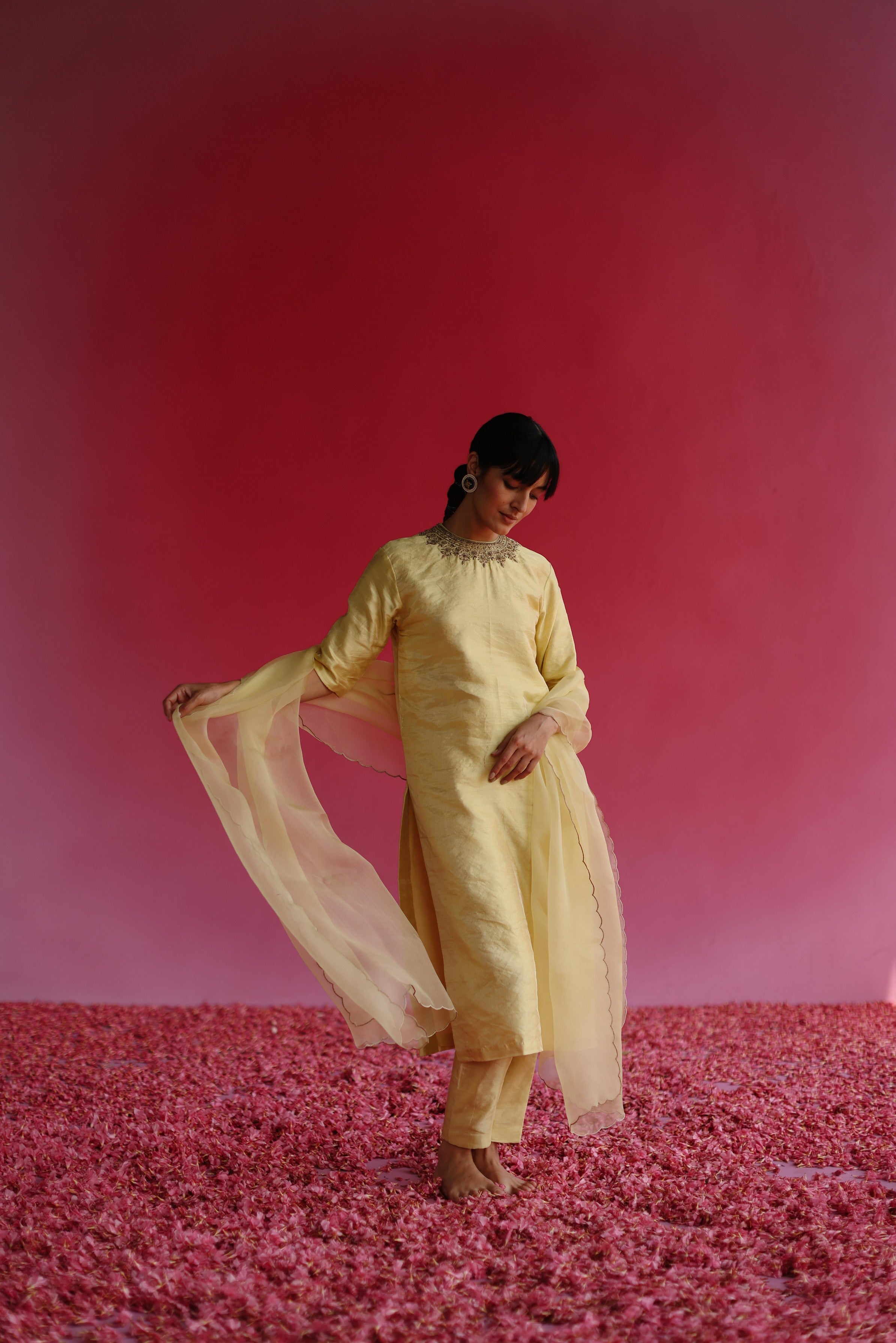 Manjari : The first blossom (Yellow)