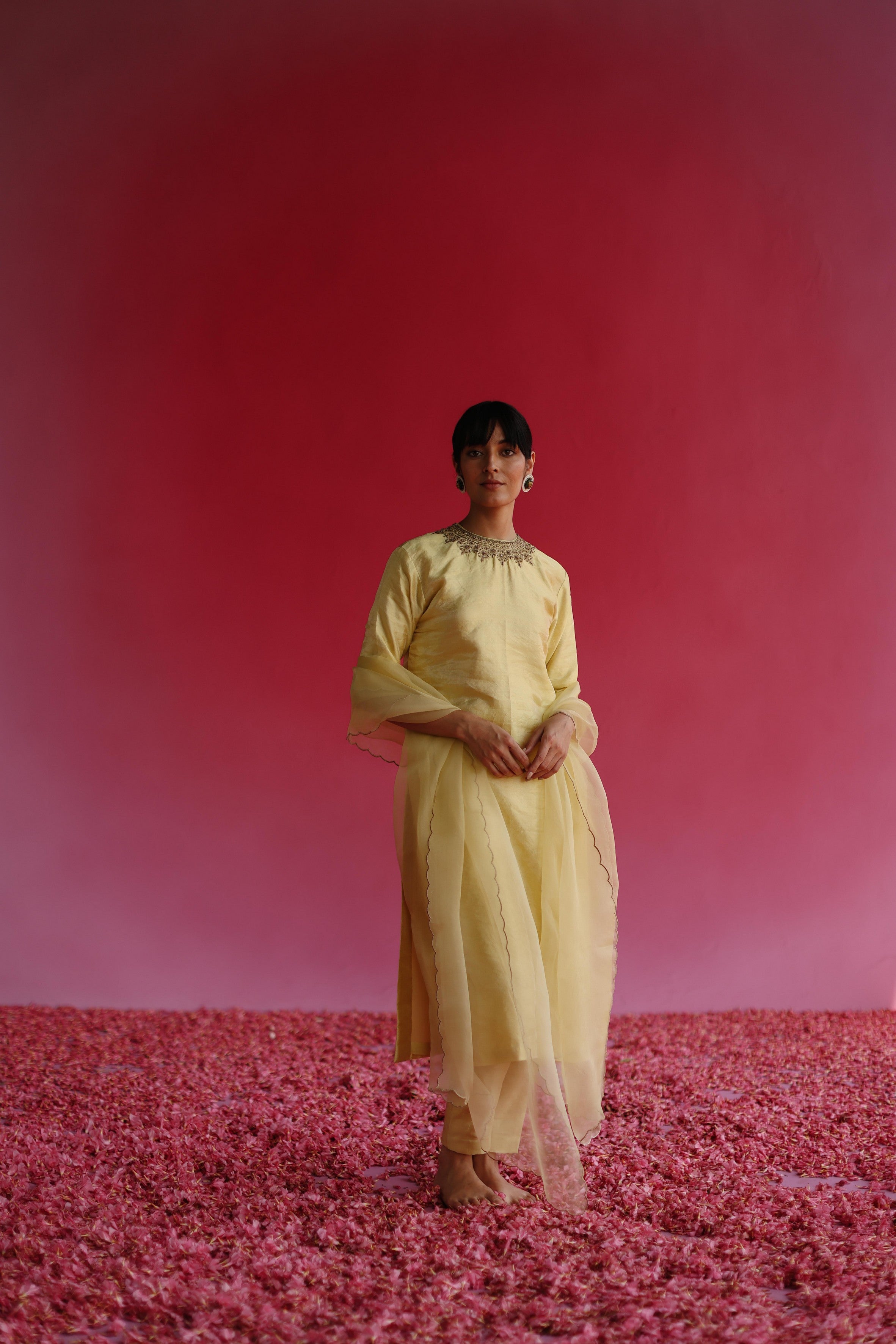 Manjari : The first blossom (Yellow)