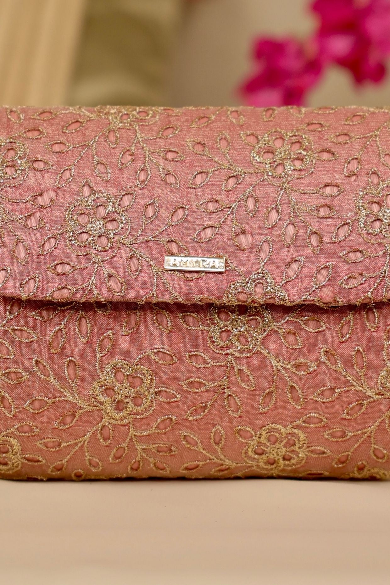 Tarang Flapover Bag - Pink