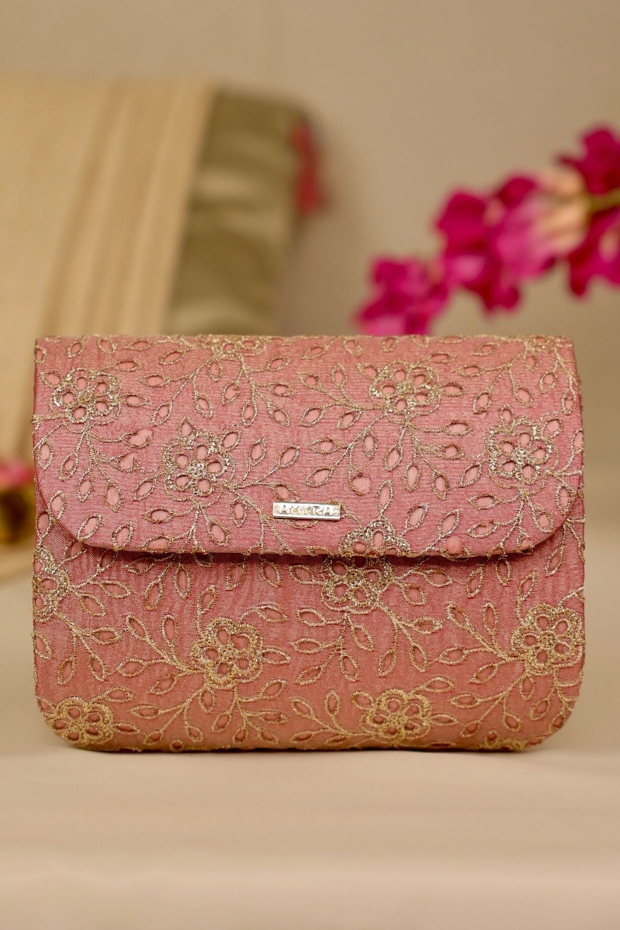 Tarang Flapover Bag - Pink