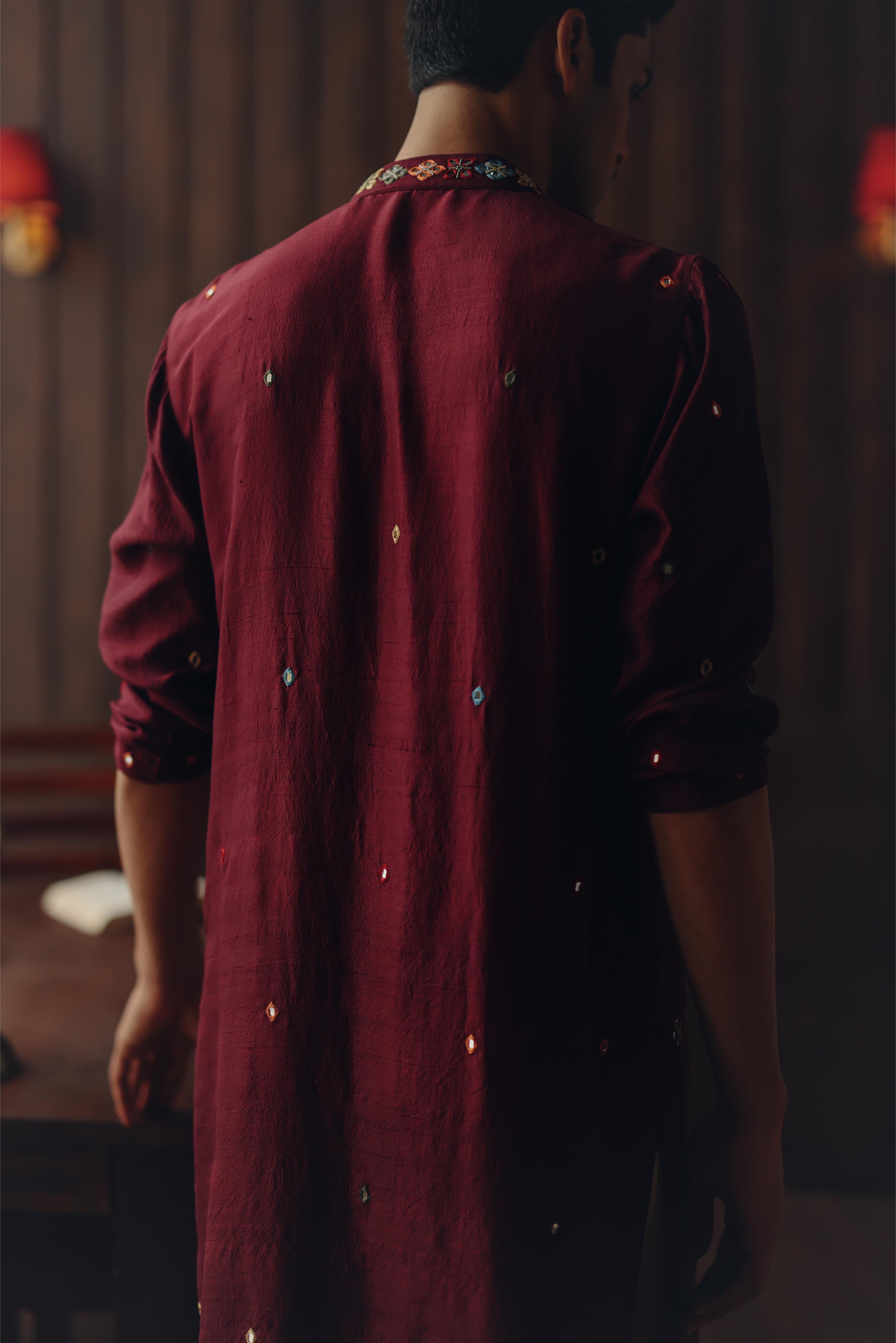 Kutchi Embroidery Kurta