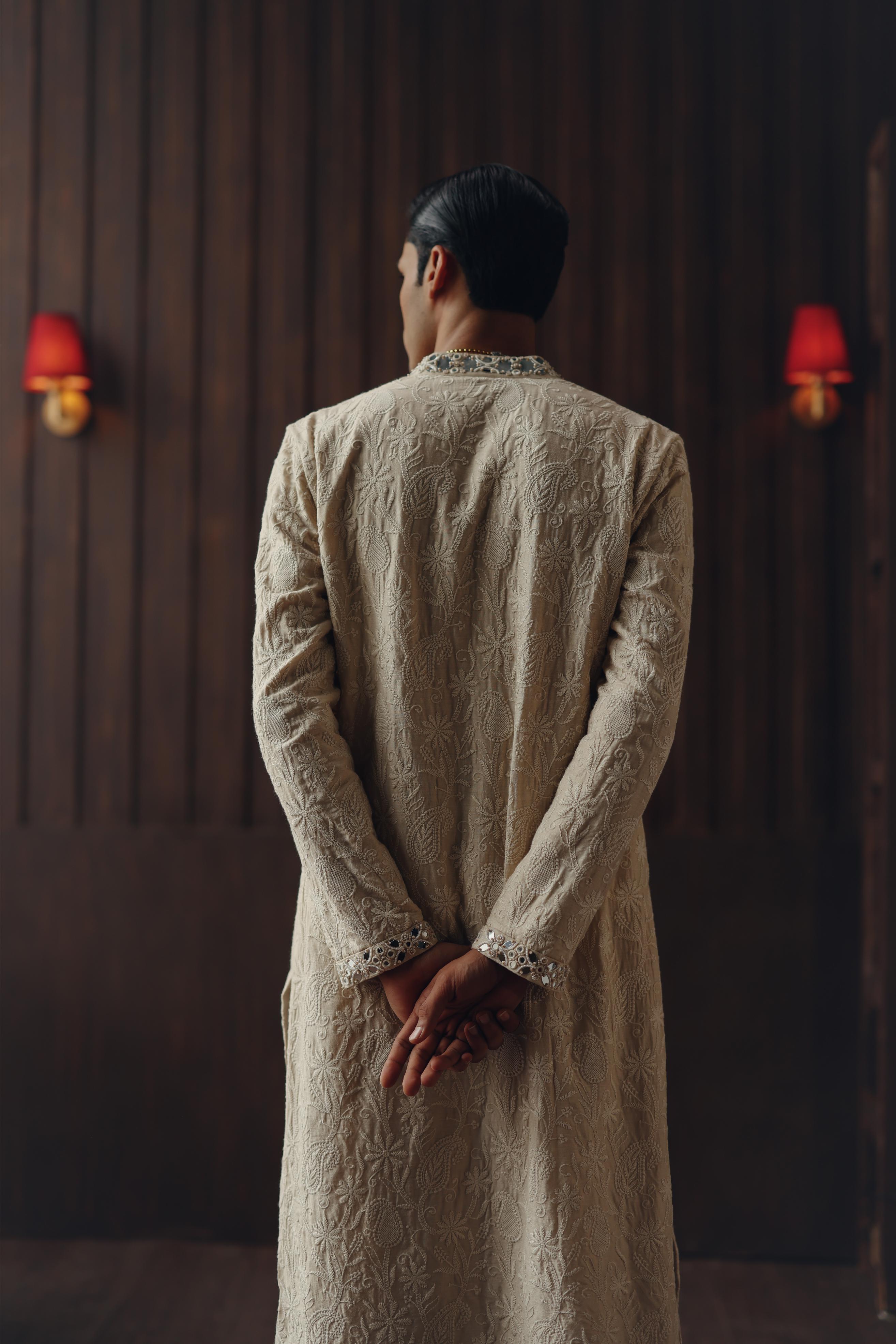 Chikankari Sherwani