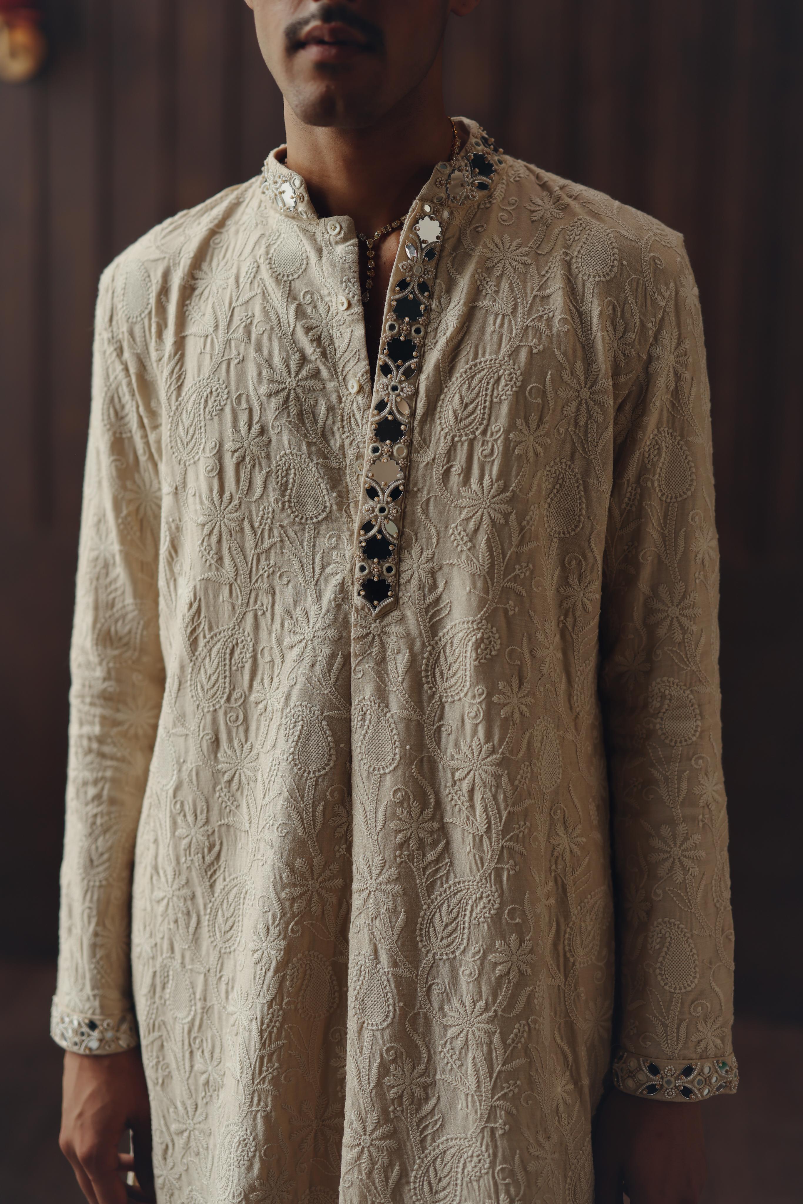 Chikankari Sherwani