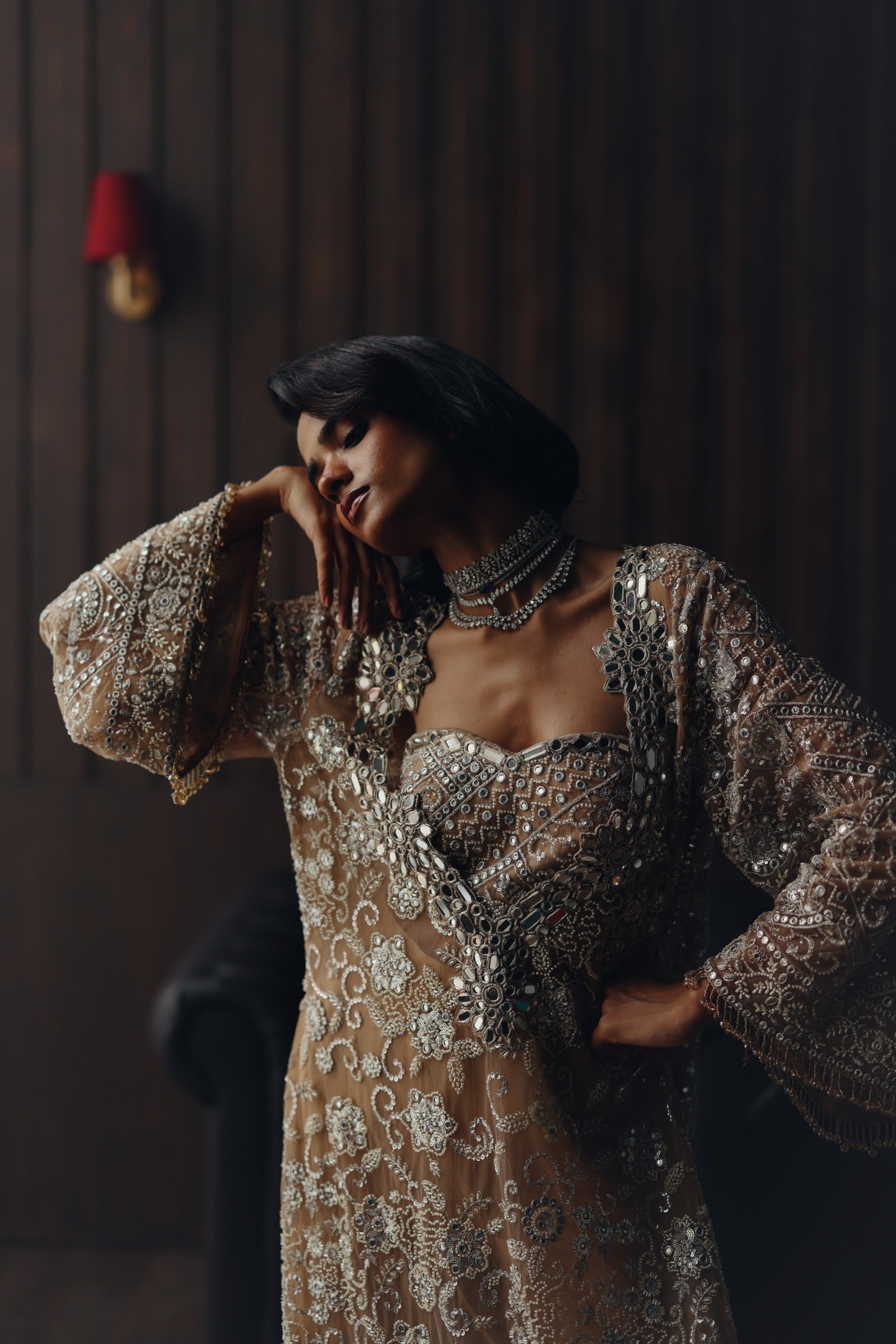 V Neck Kaftan