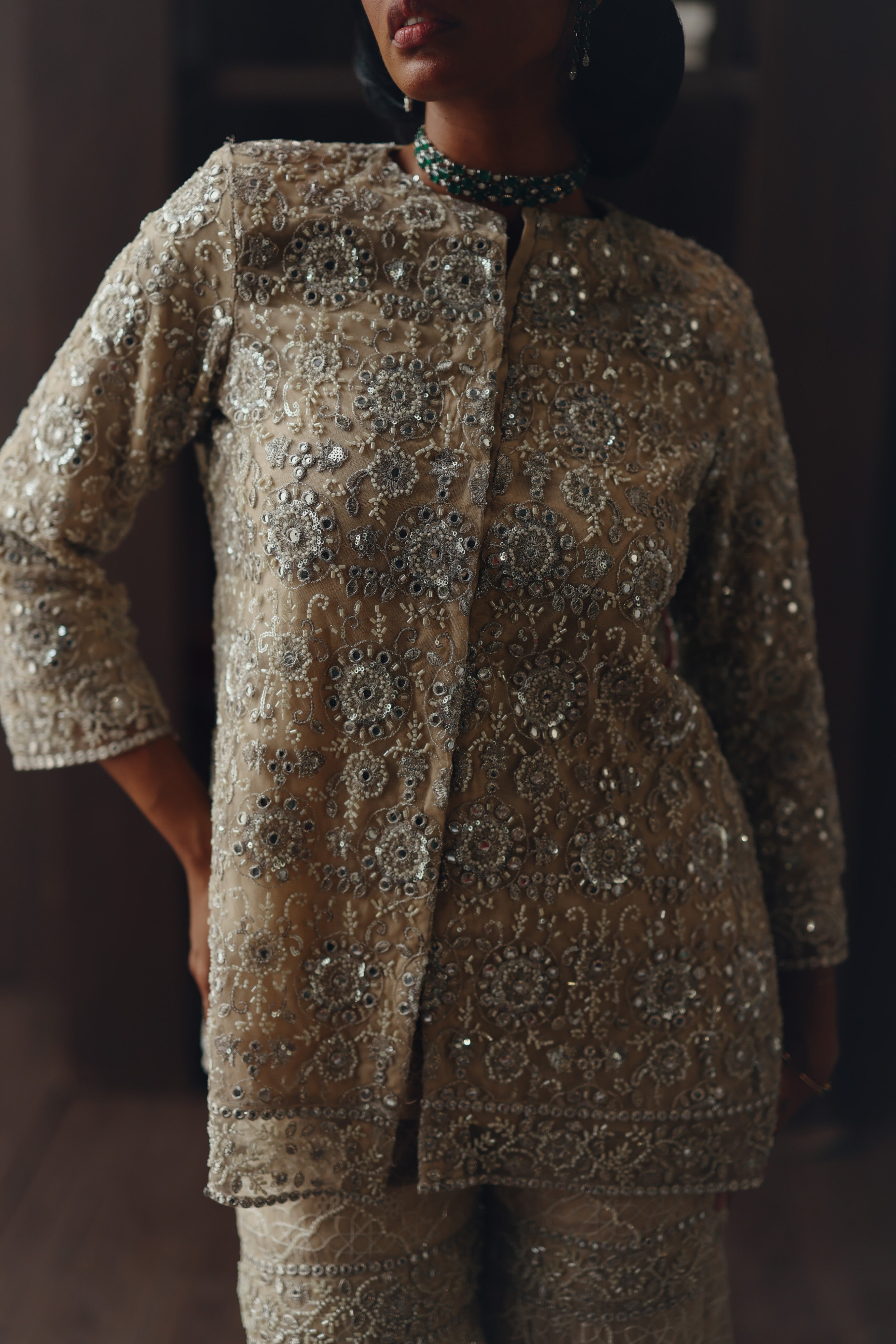 Round Neck Jacket