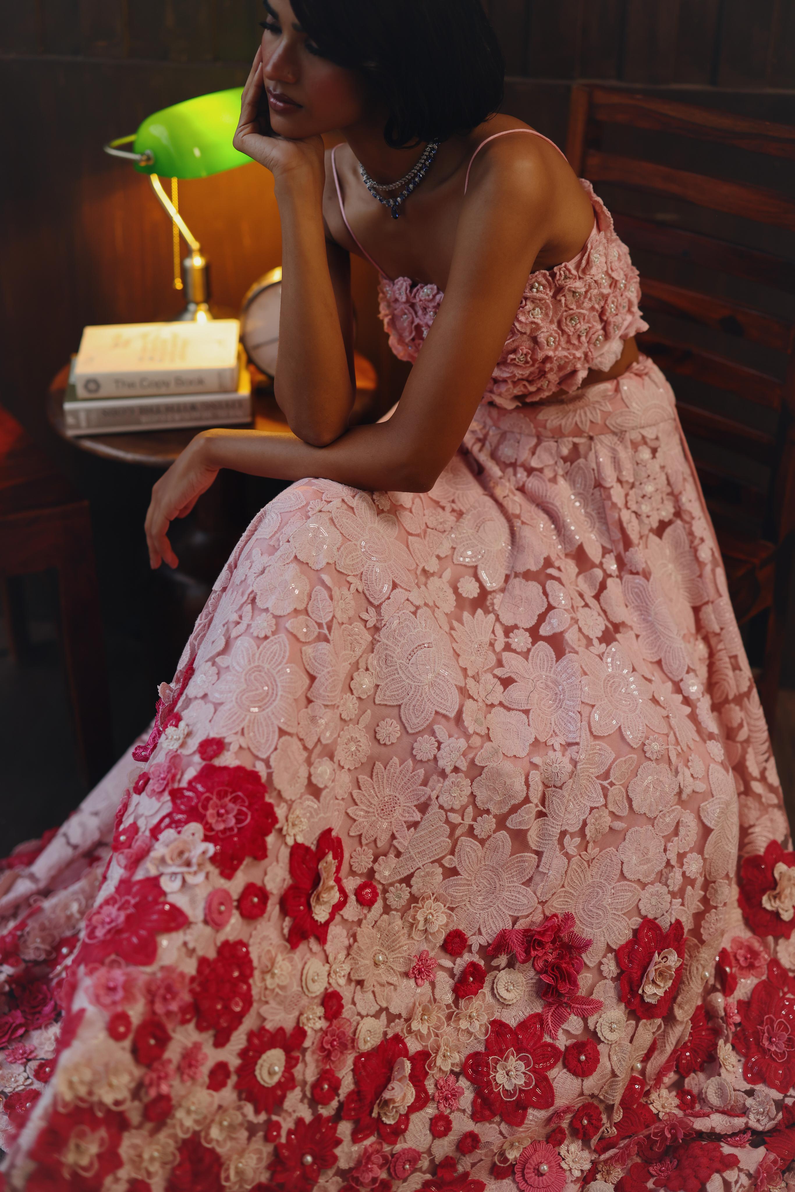 Garden Muse Lehenga