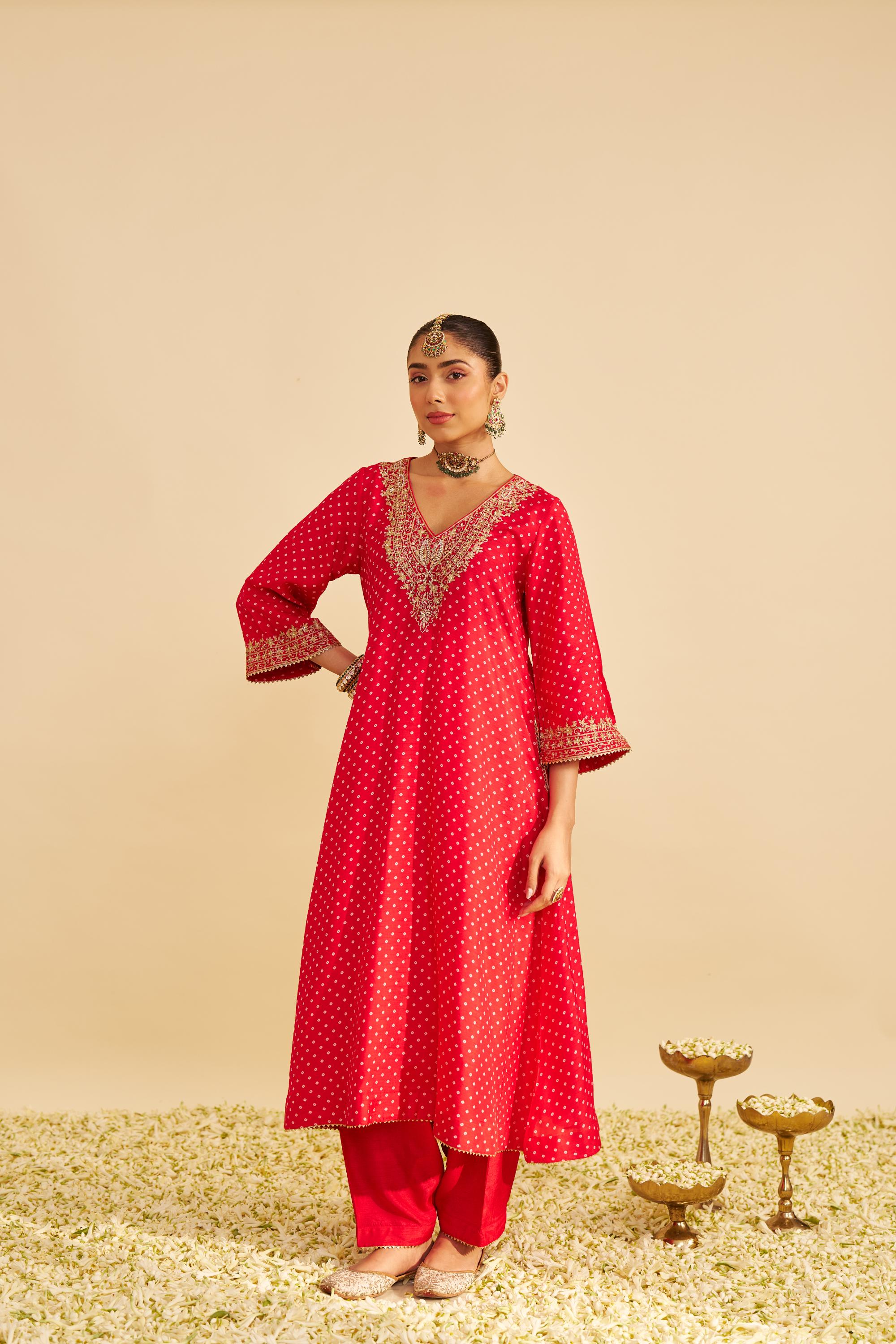 ZALIYAH - LONG CHAUGA WITH SALWAR