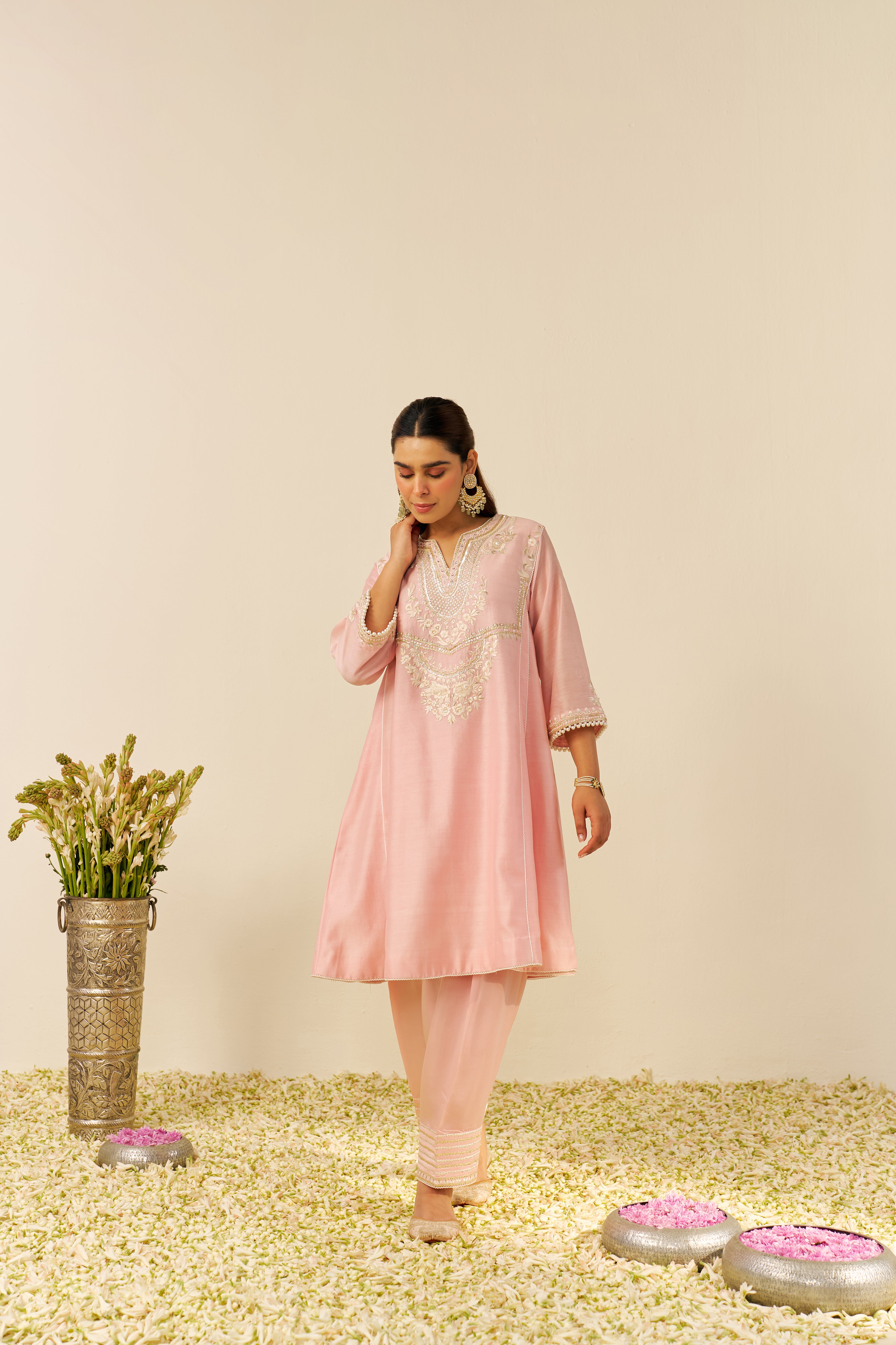 AIZA - SHORT CHAUGA WITH SALWAR AND DUPATTAA4
