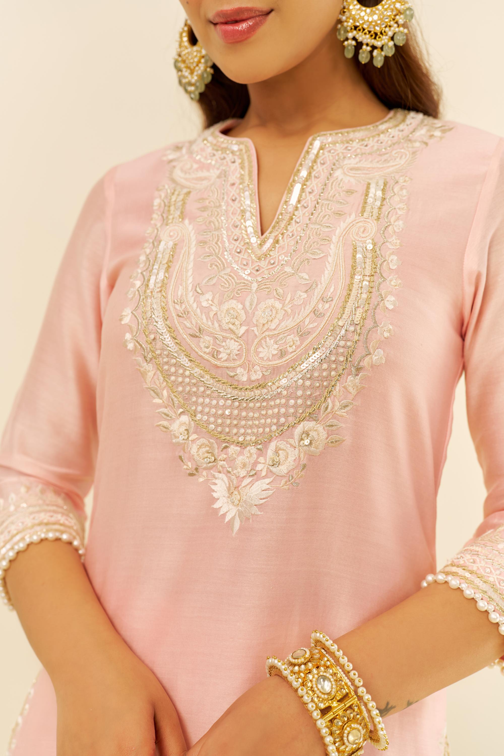 SARA - SHORT KURTA WITH SALWAR AND DUPATTA