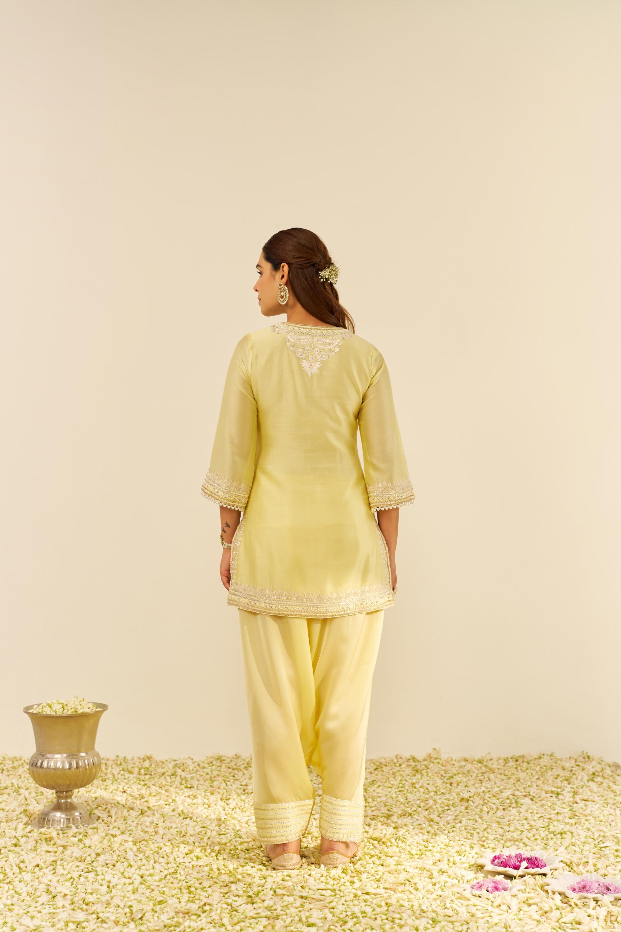 SARA - SHORT KURTA WITH SALWAR