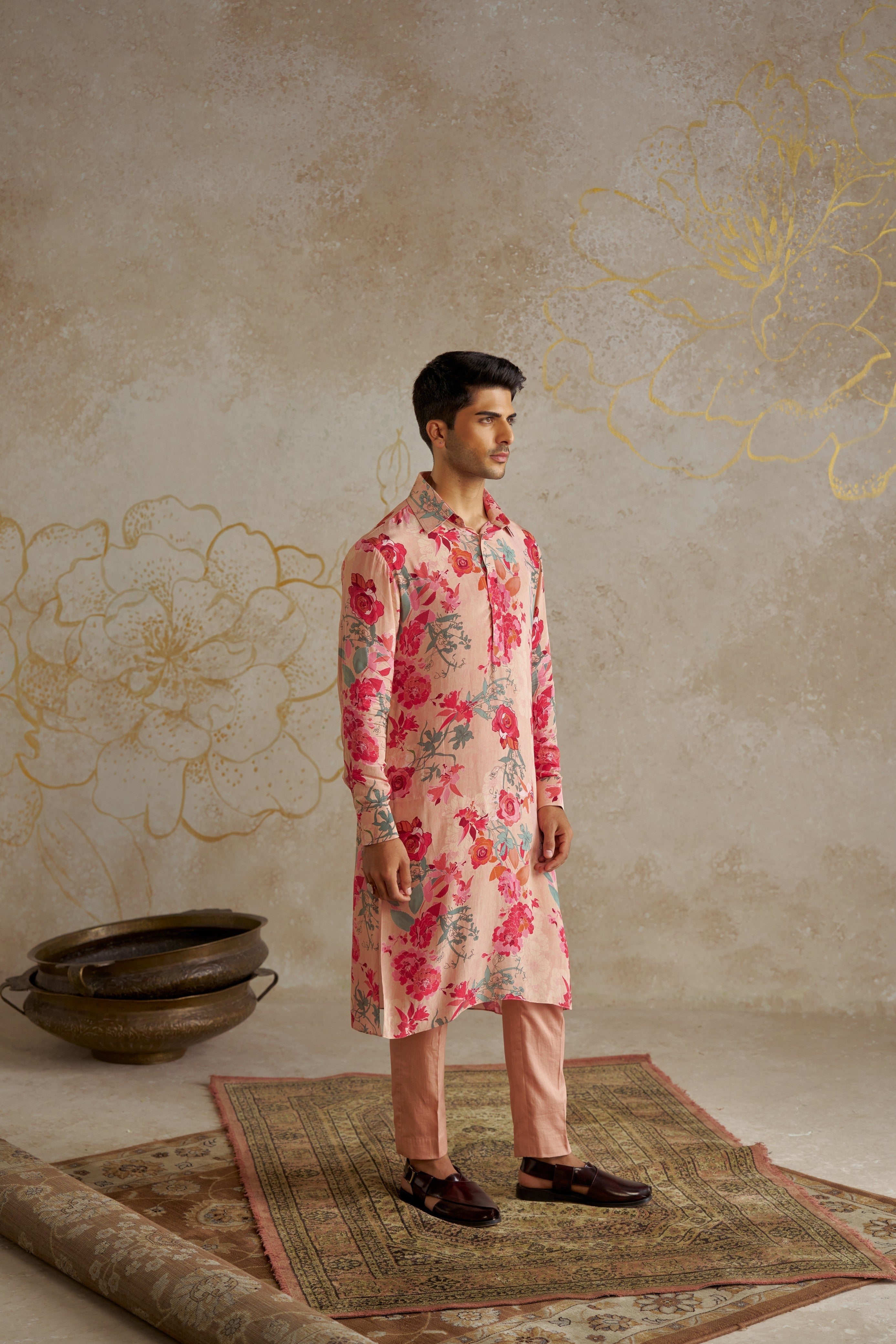 Blush Rose Kurta Set