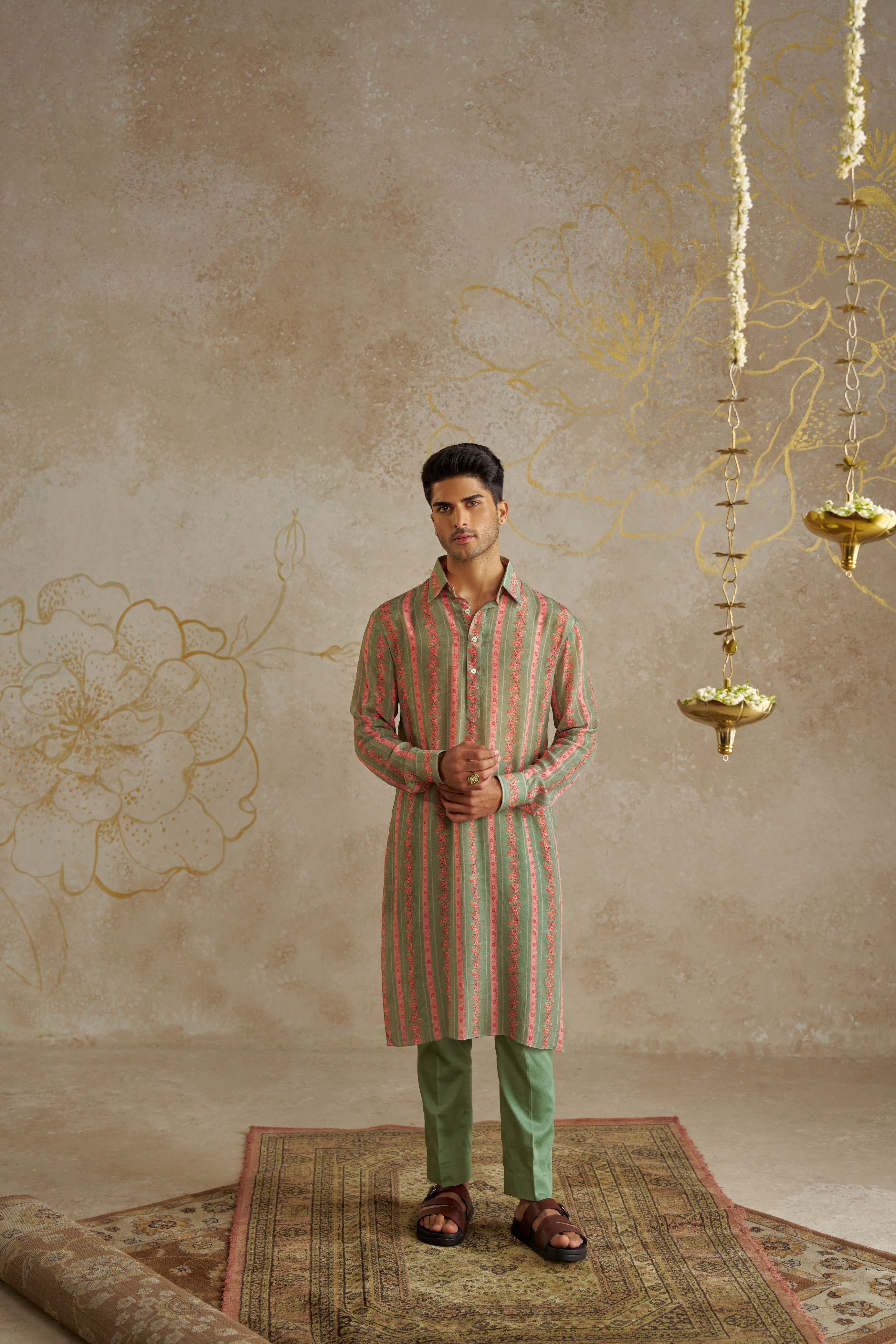 Jade Vine Kurta Set