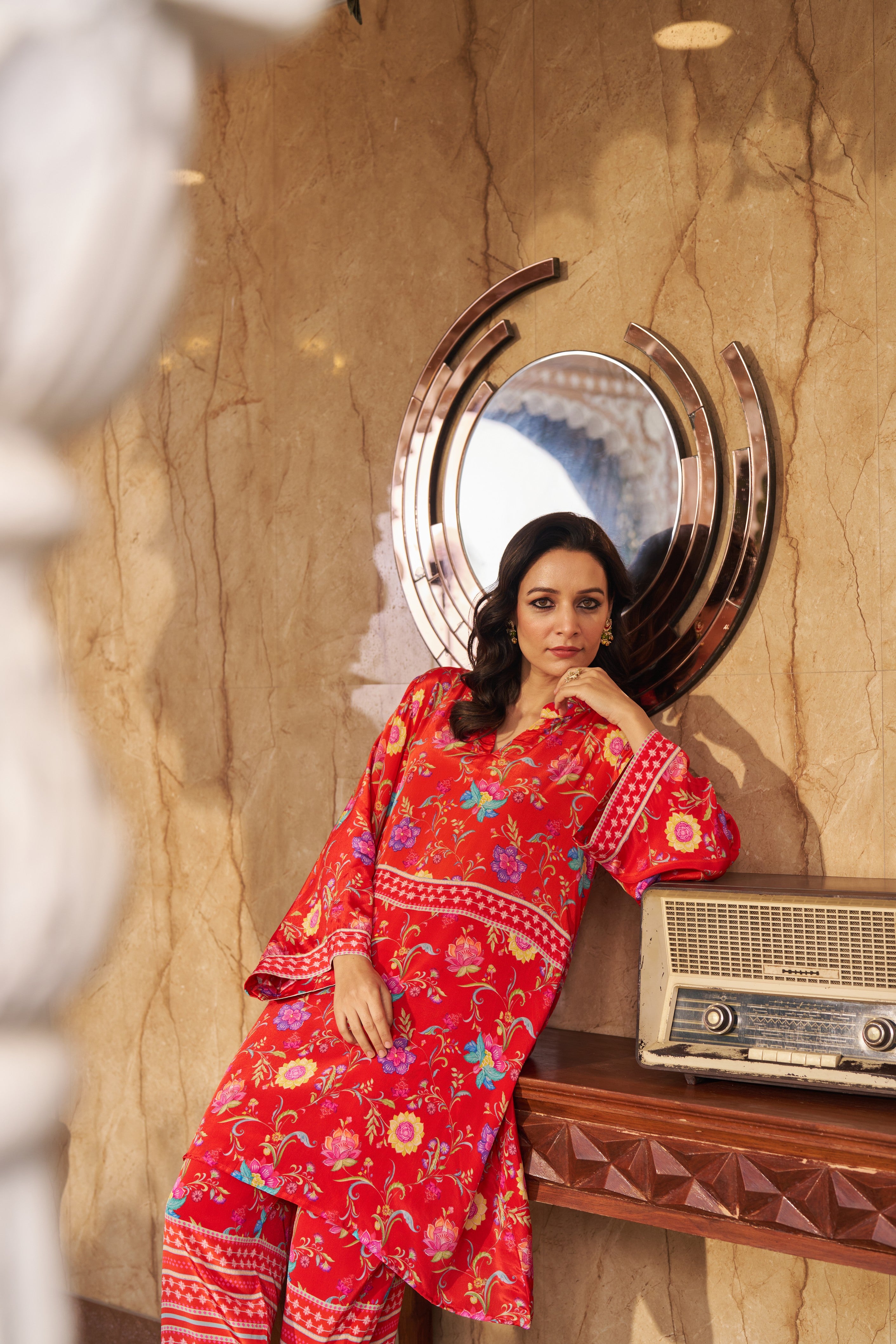 Ruya Burnt Orange Cord Set