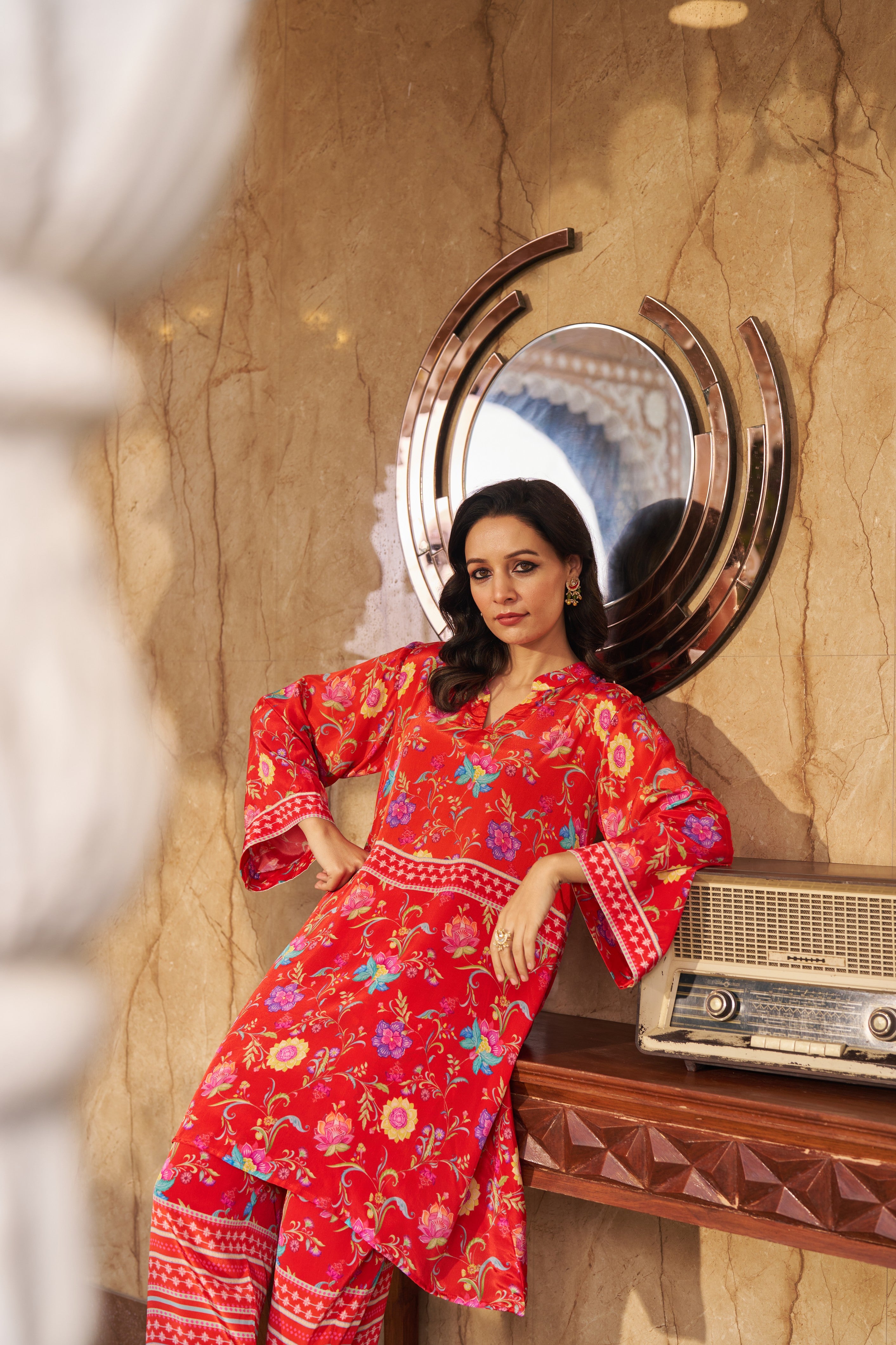 Ruya Burnt Orange Cord Set