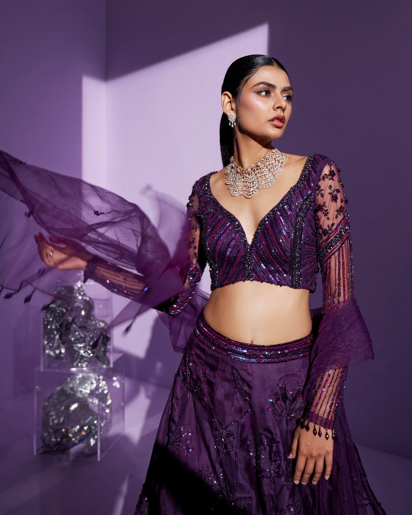 Stellar lehenga set