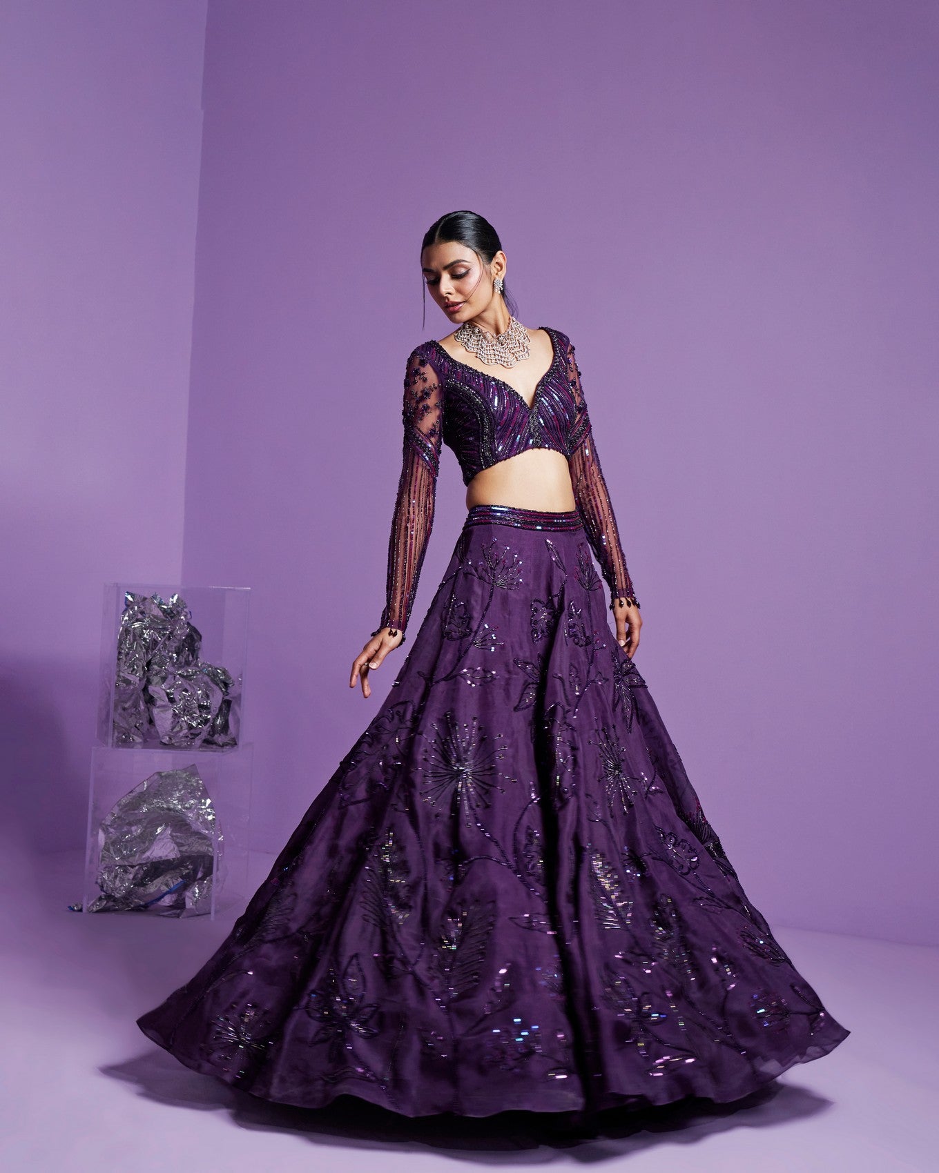 Stellar lehenga set