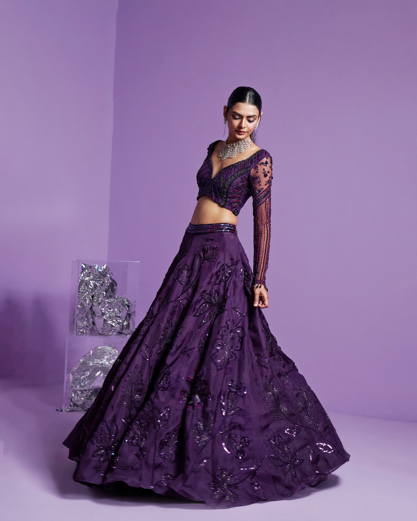 Stellar lehenga set
