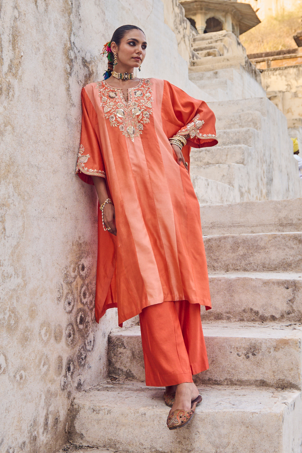 Saanjh Kaftan Set