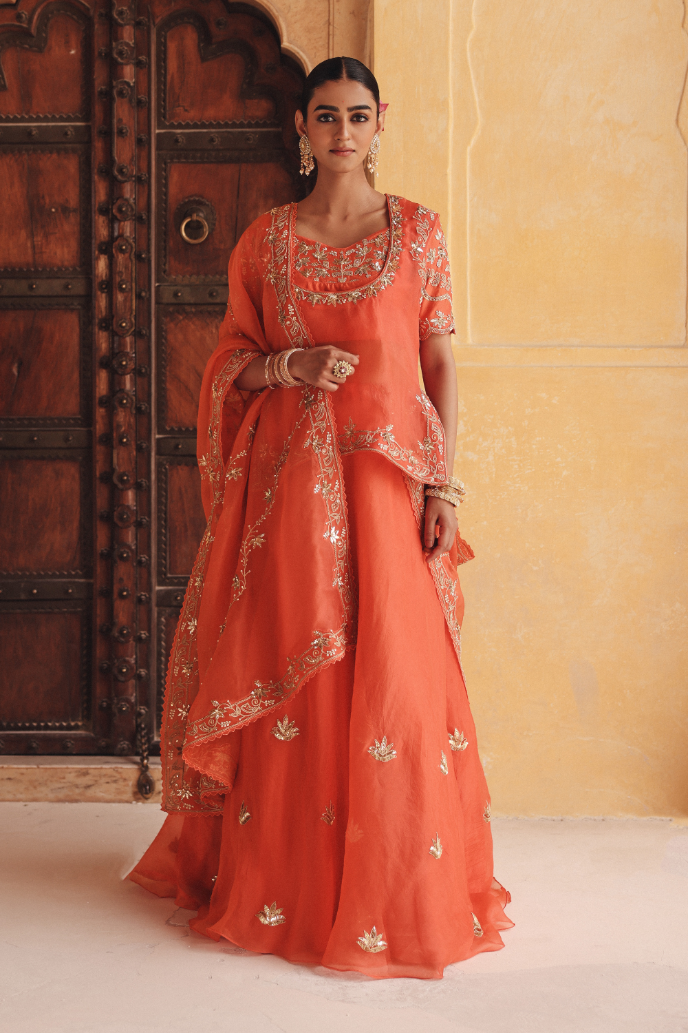 Suraj Kamal Rajasthani Lehenga Set