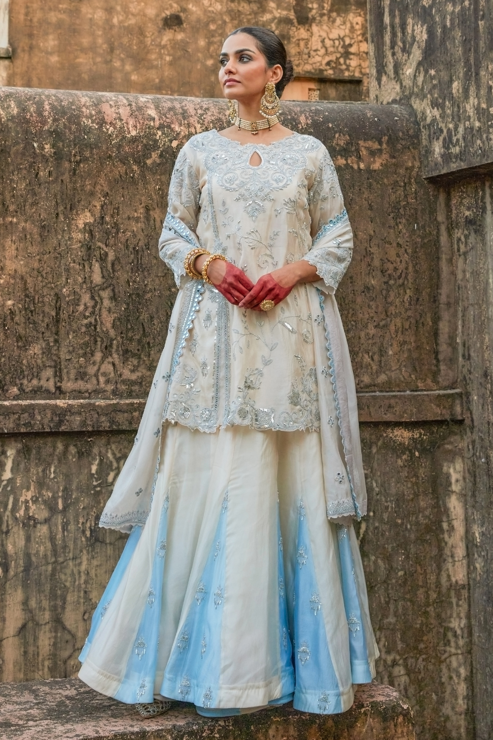 Aarna Silk Fusion Set