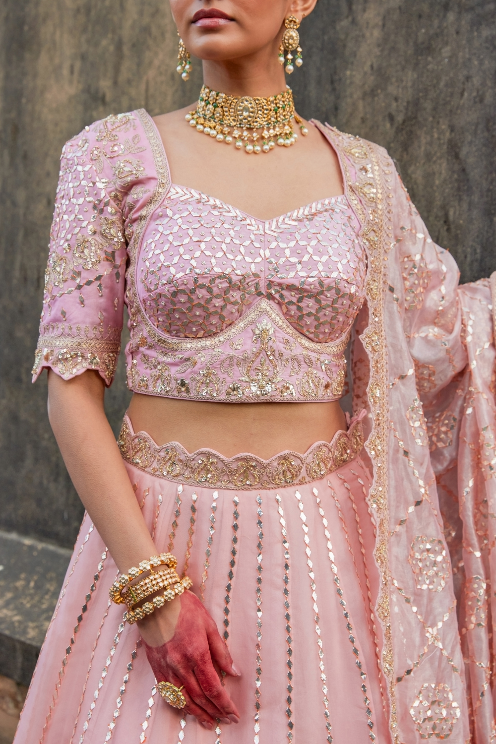 Lekha Lehenga Set
