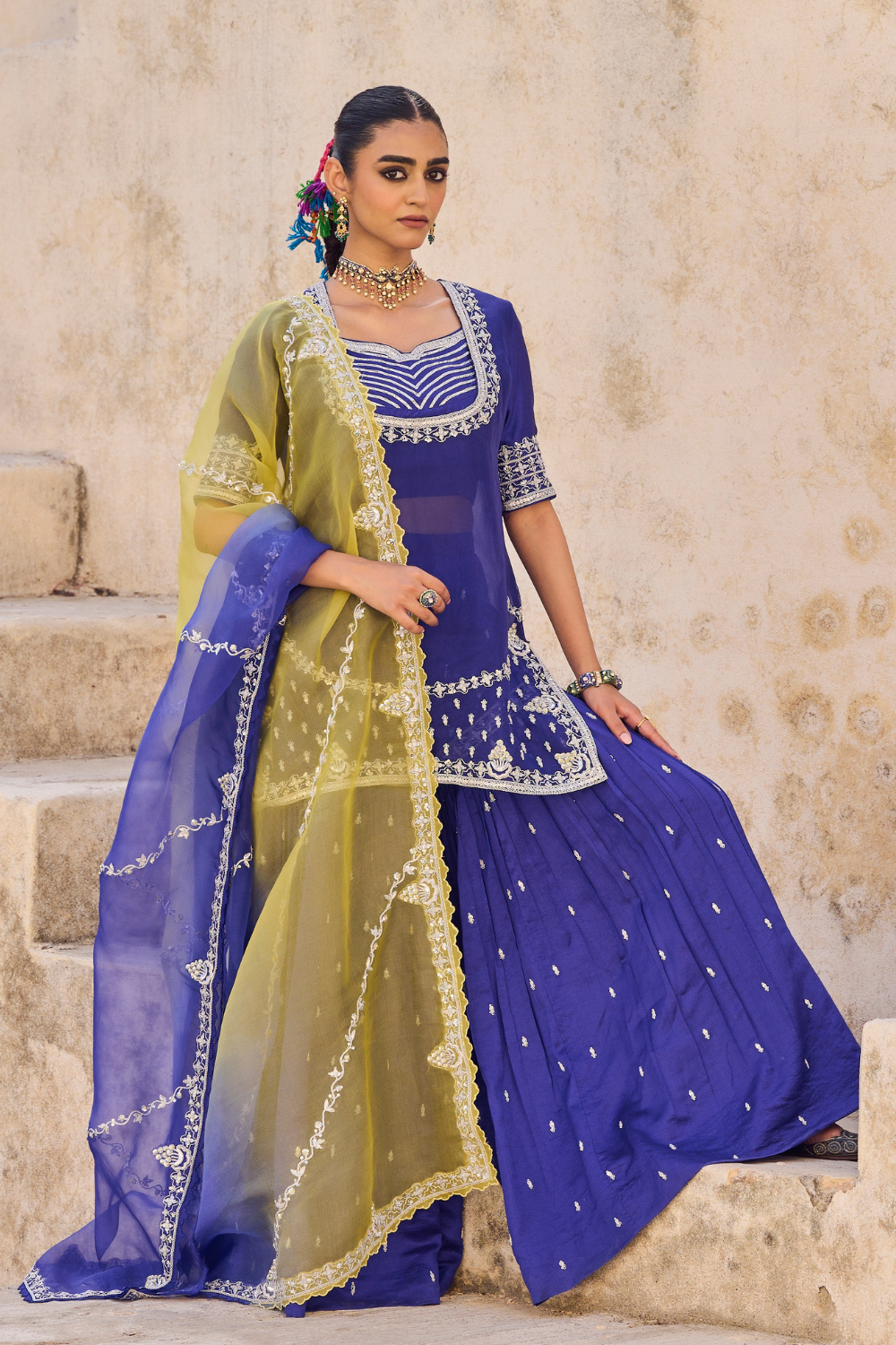Padma Sharara Set
