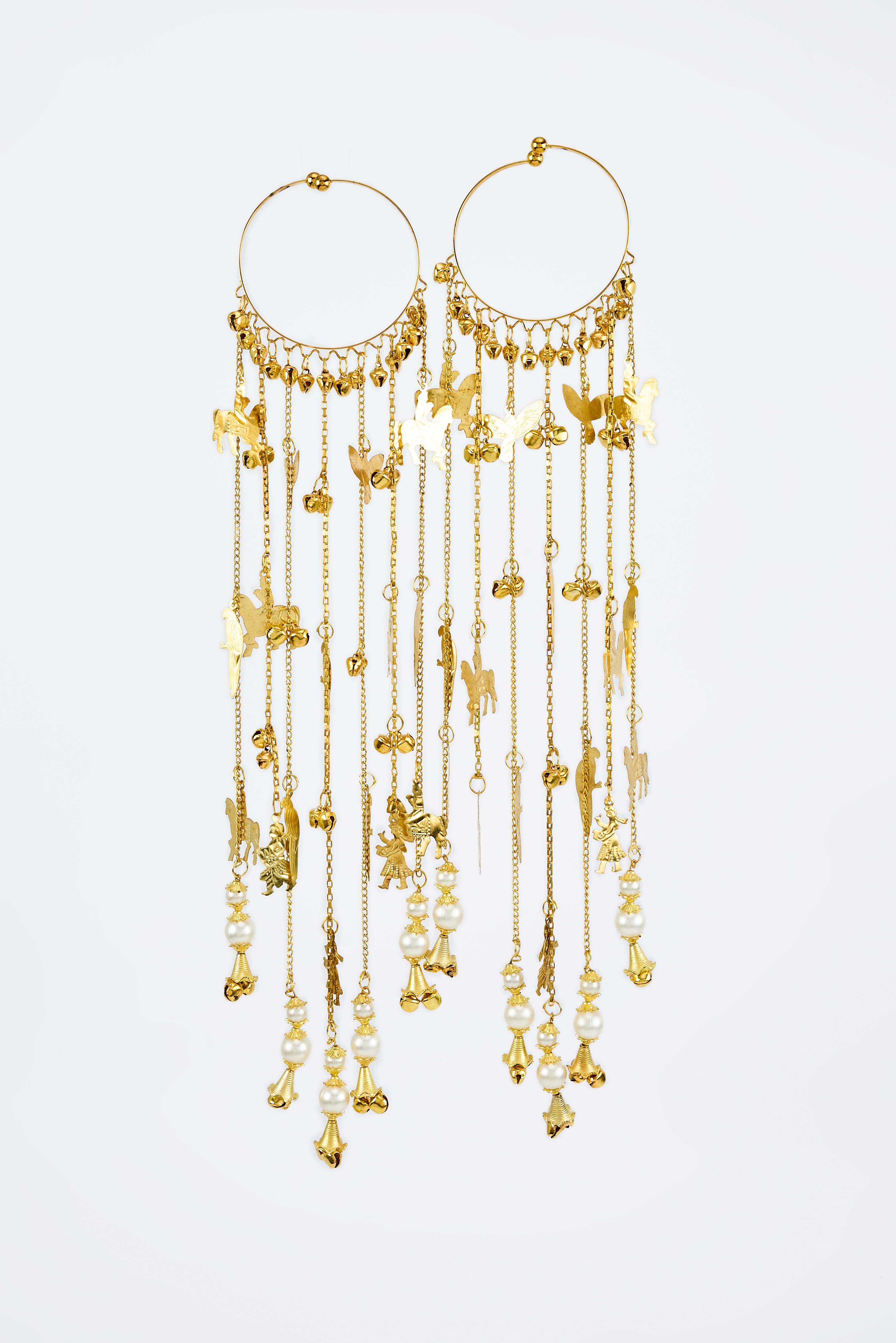 vivinia BY VIDHI MEHRA Gold Plated Womens Pair of Kaleeras (Freesize)