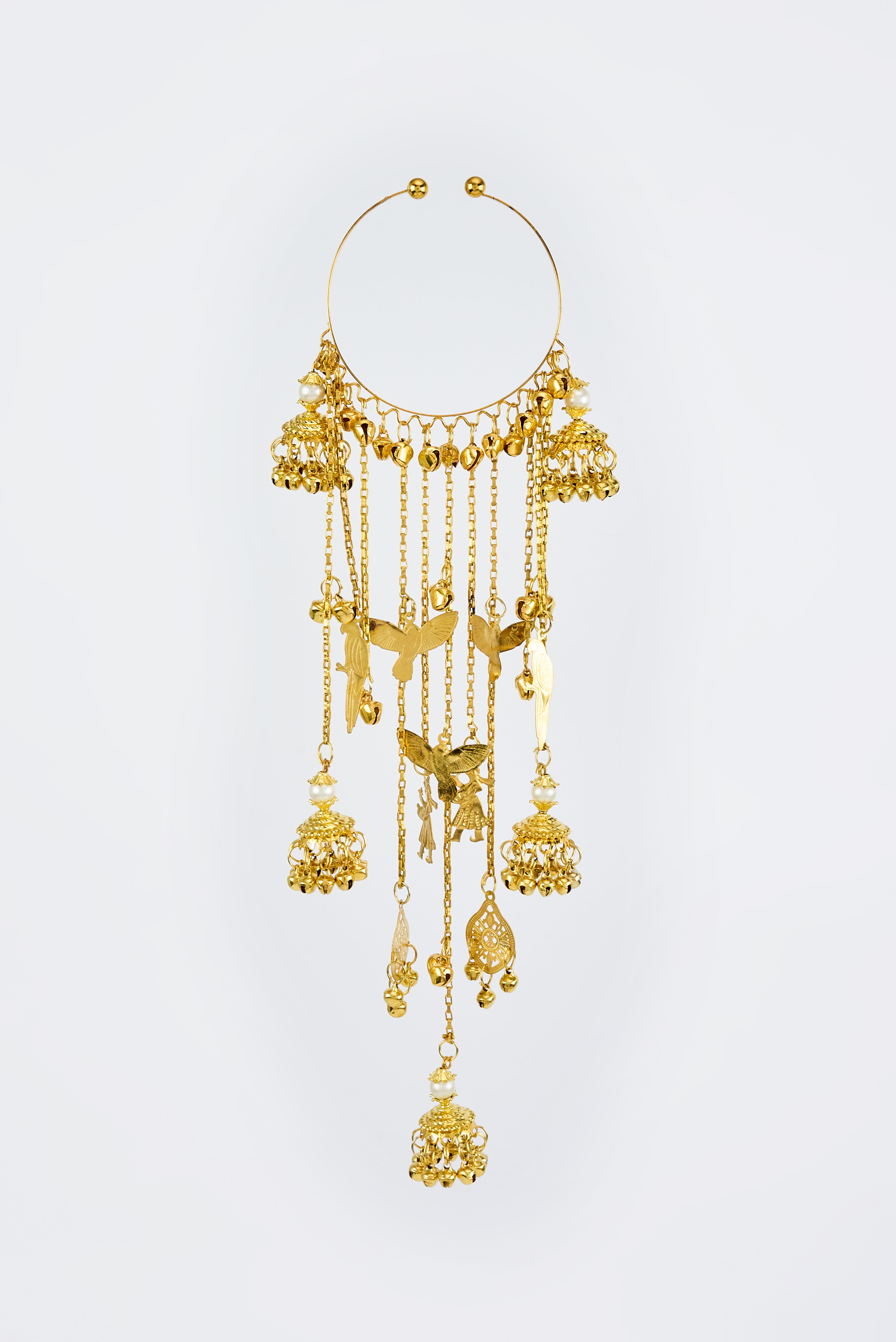 vivinia BY VIDHI MEHRA Gold Plated Womens Pair of Kaleeras (Freesize)