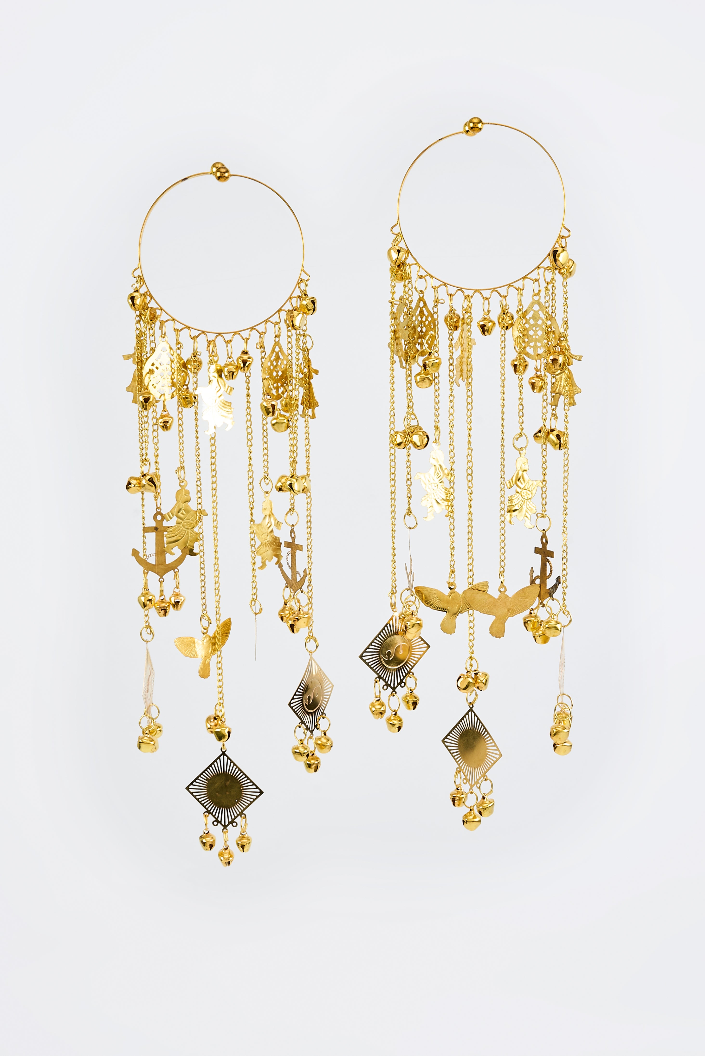 vivinia BY VIDHI MEHRA Gold Plated Womens Pair of Kaleeras (Freesize)