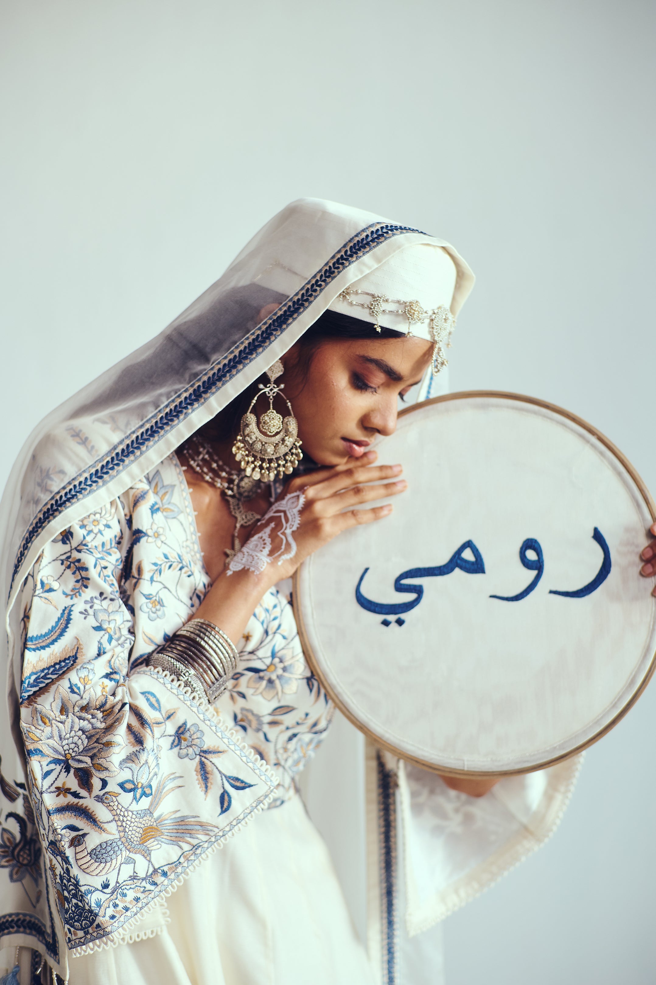 Gol-O-Morgh Anarkali Set